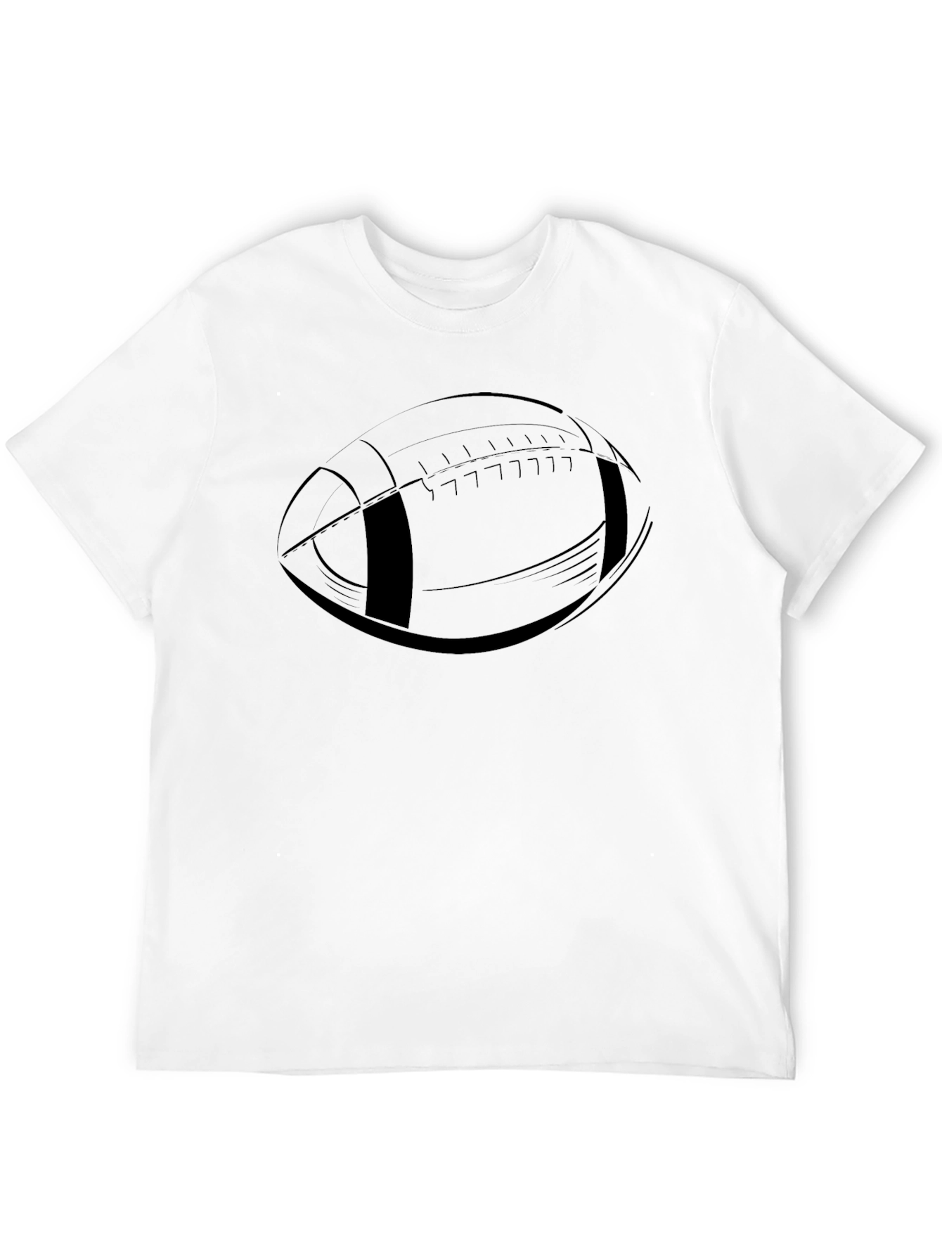 Football Graphic Tee - Stylish Sporty Casual