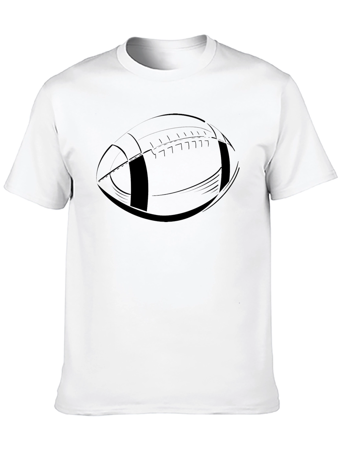 Football Graphic Tee - Stylish Sporty Casual
