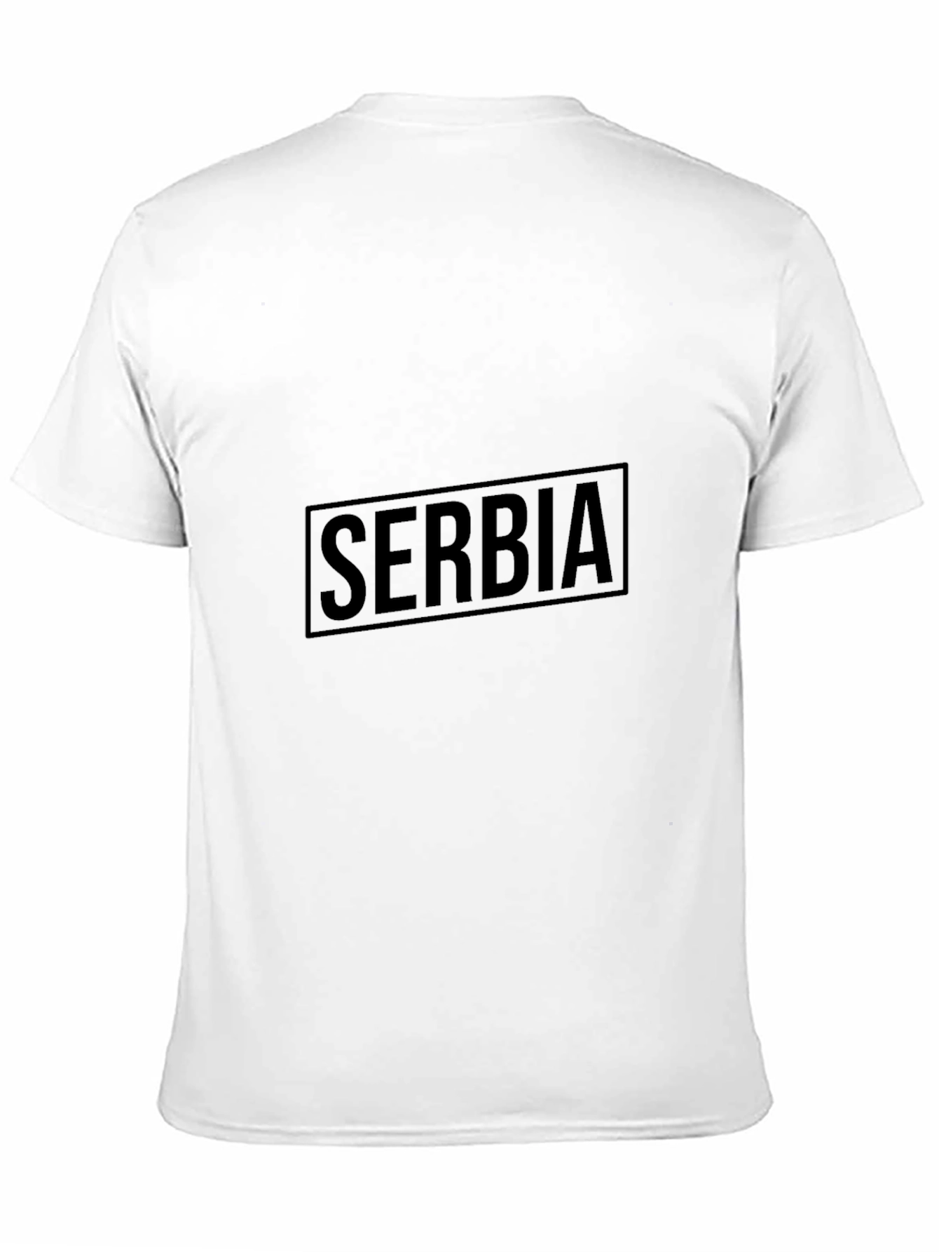 Serbia Graphic Tee - Classic Black T-Shirt