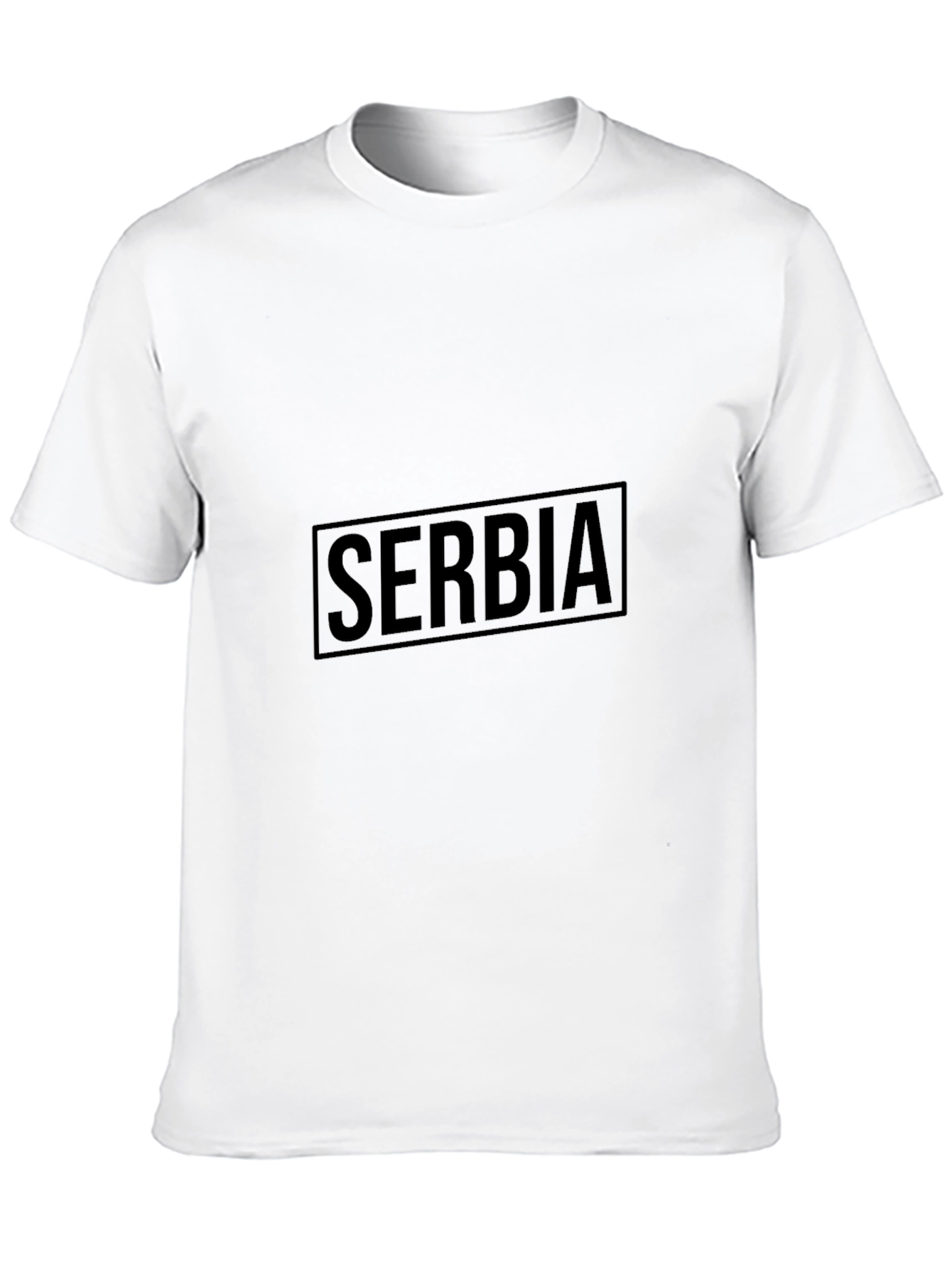 Serbia Graphic Tee - Classic Black T-Shirt
