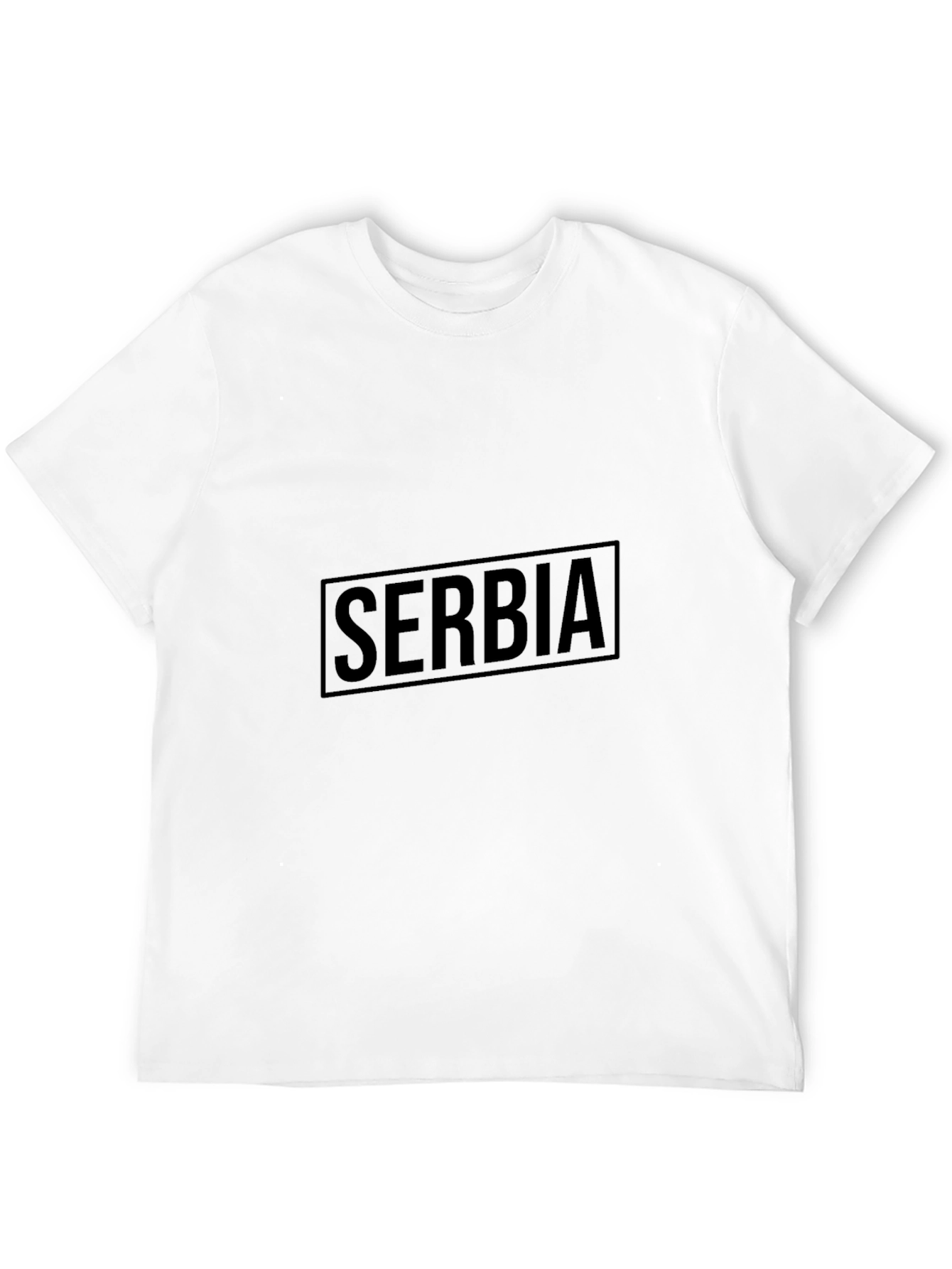 Serbia Graphic Tee - Classic Black T-Shirt