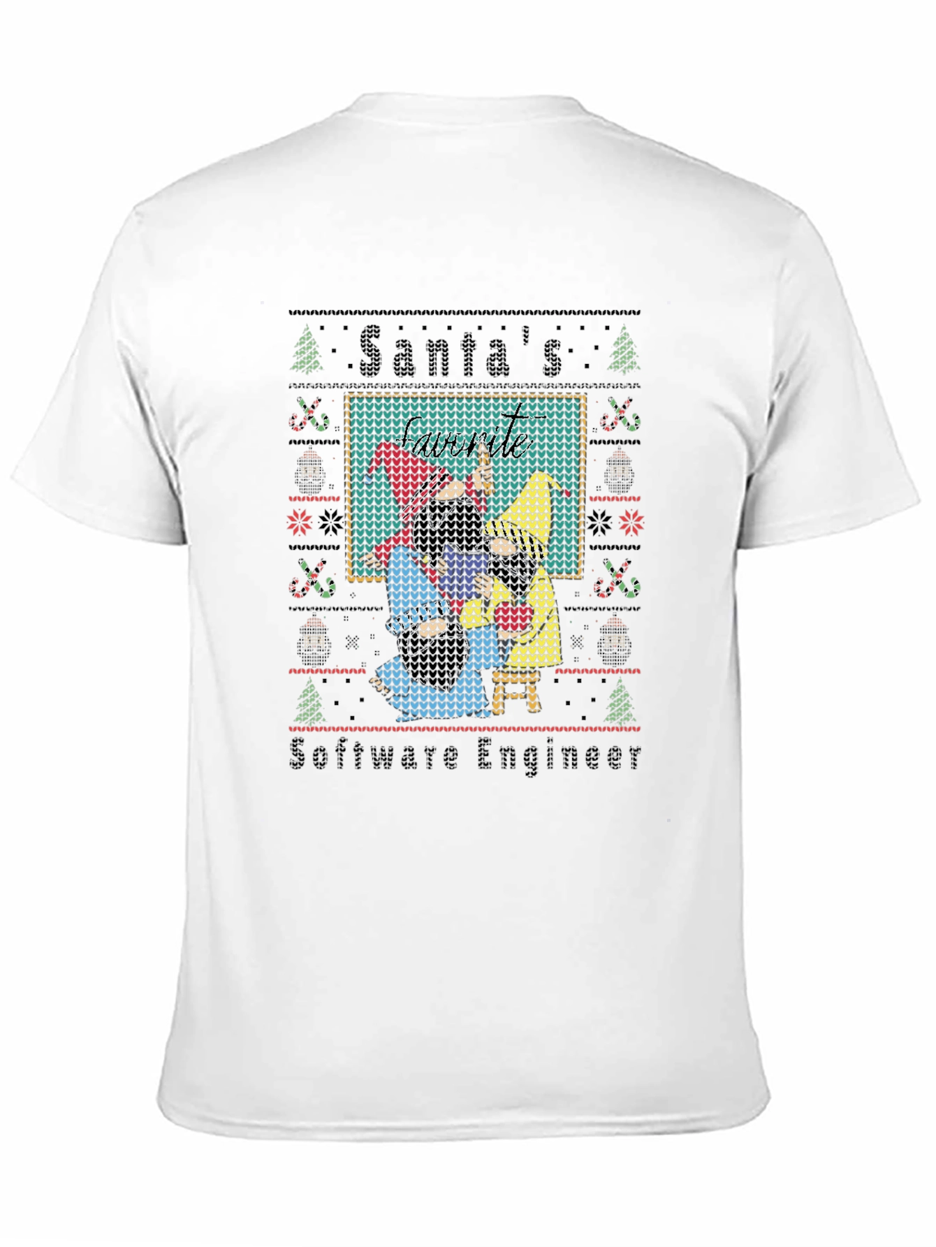 Santas Software Engineer Christmas T-Shirt