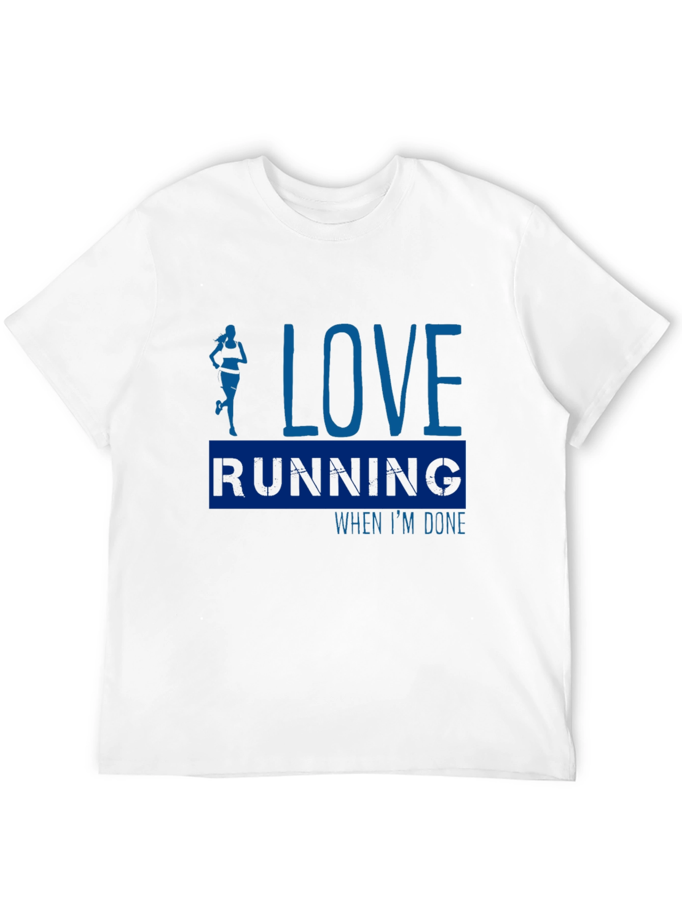Love Running Black T-Shirt