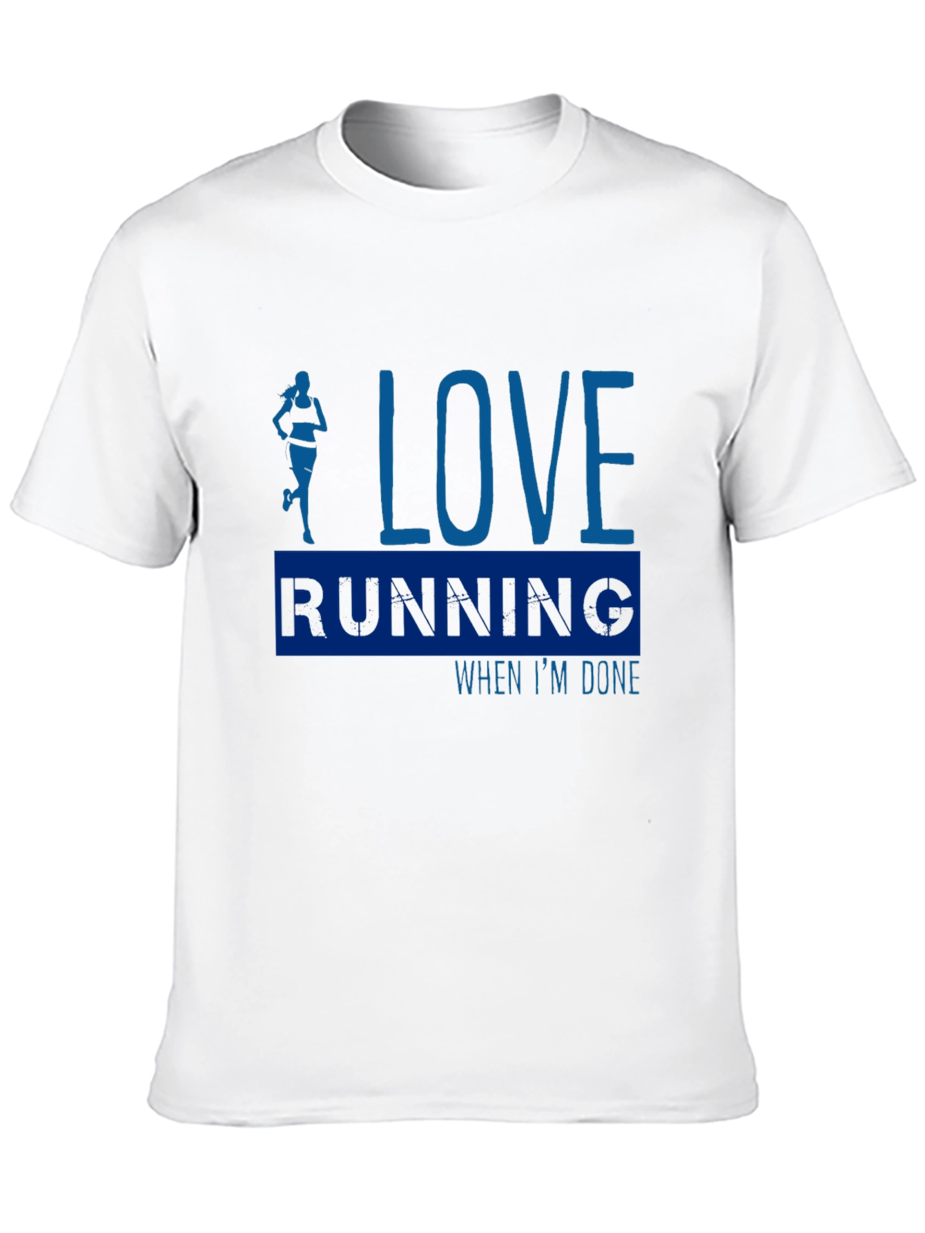Love Running Black T-Shirt