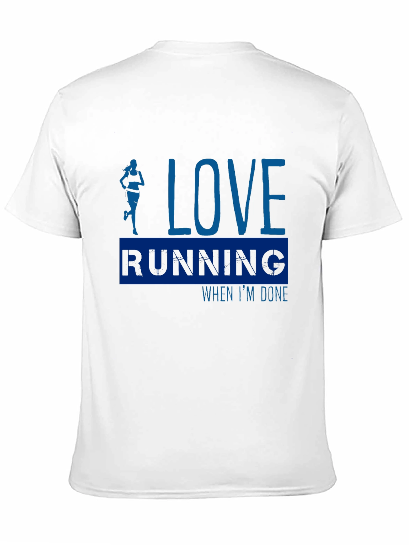 Love Running Black T-Shirt