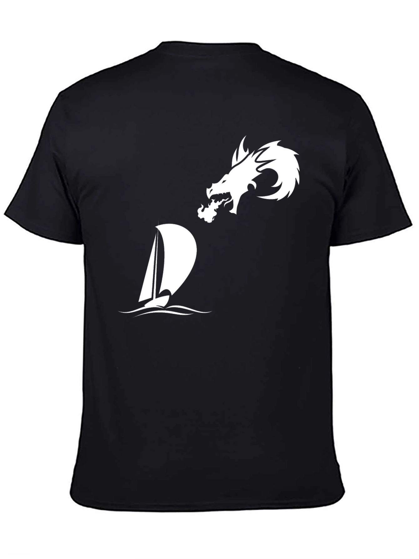 Dragon & Sailboat Graphic Tee