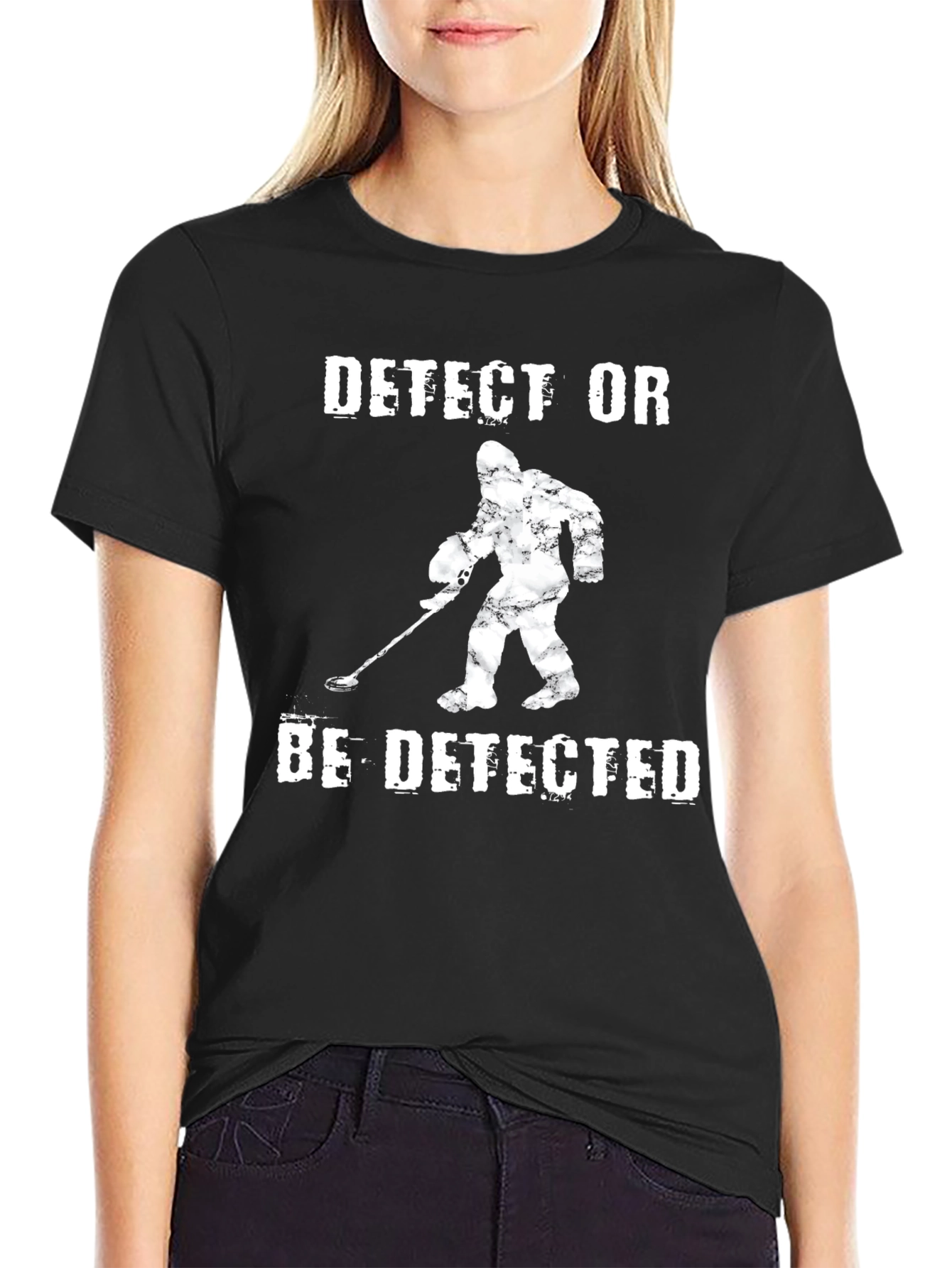 Detect or Be Detected Sasquatch T-Shirt