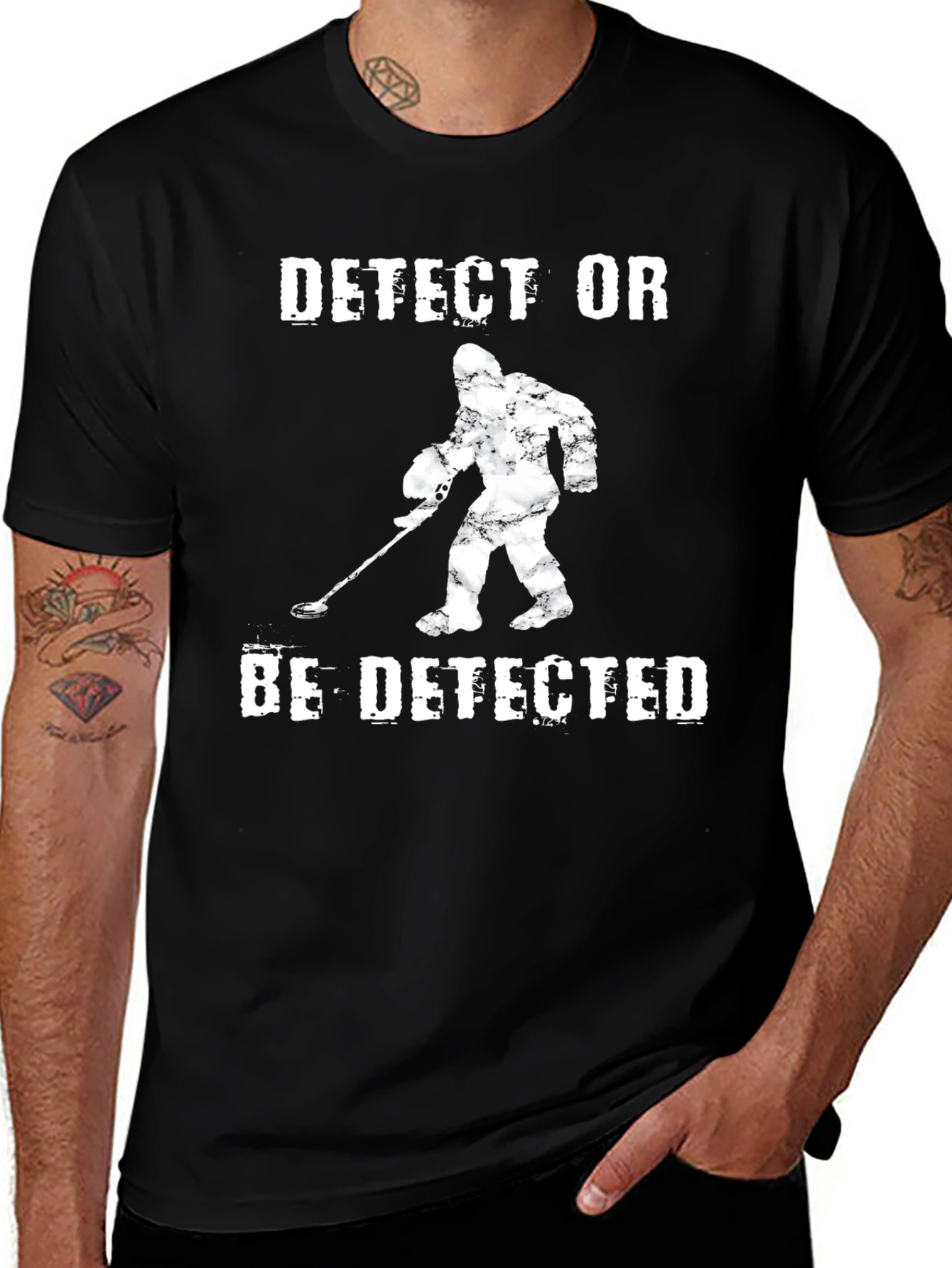 Detect or Be Detected Sasquatch T-Shirt