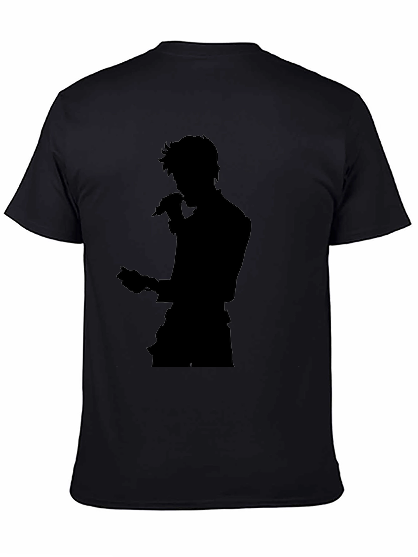 Silhouette Singer Black T-Shirt