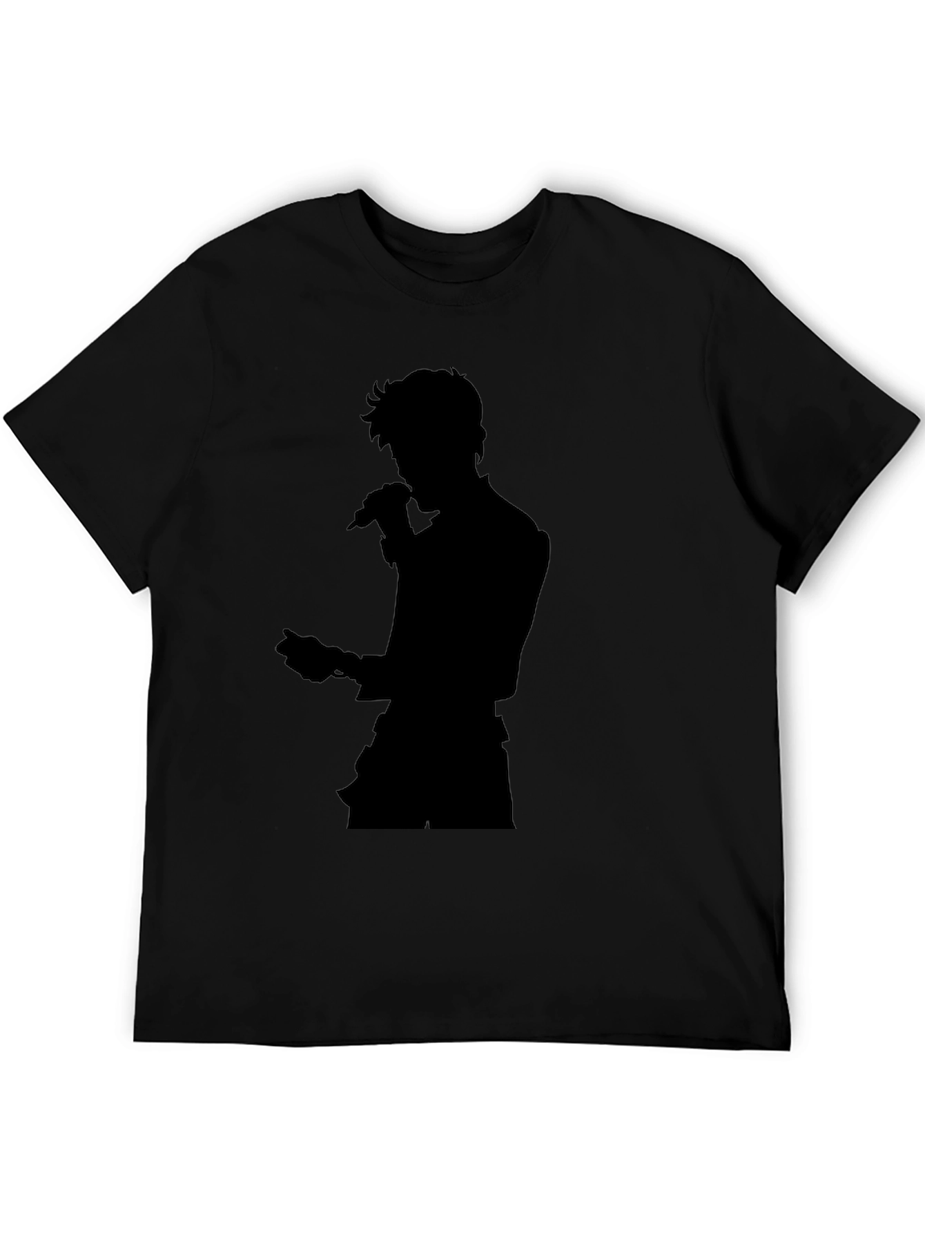 Silhouette Singer Black T-Shirt