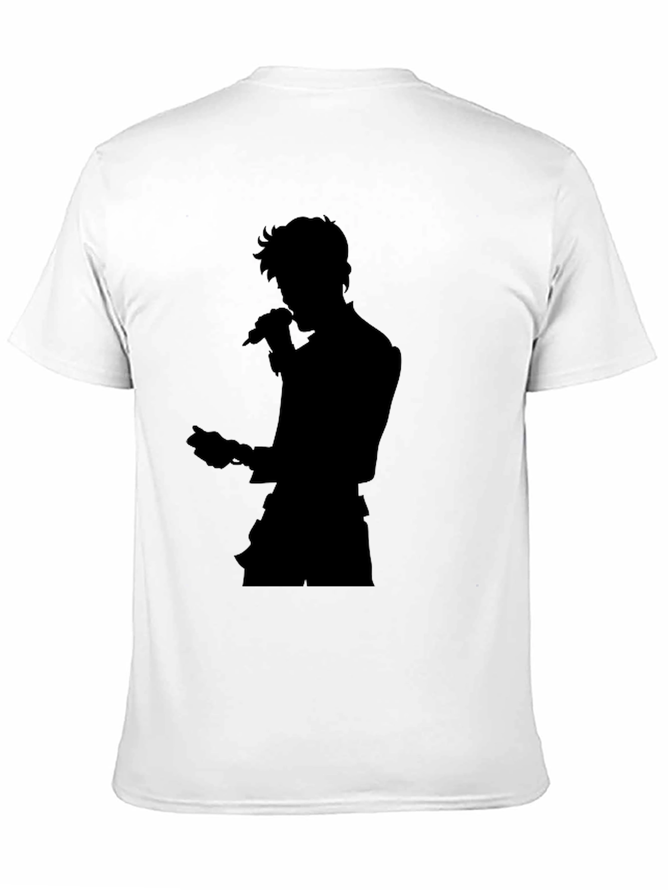 Silhouette Singer Black T-Shirt