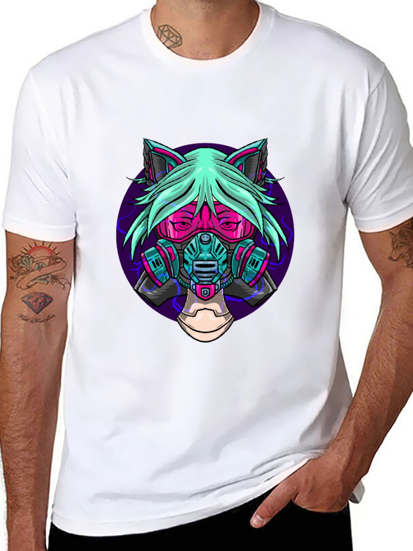 Cyberpunk Anime T-Shirt