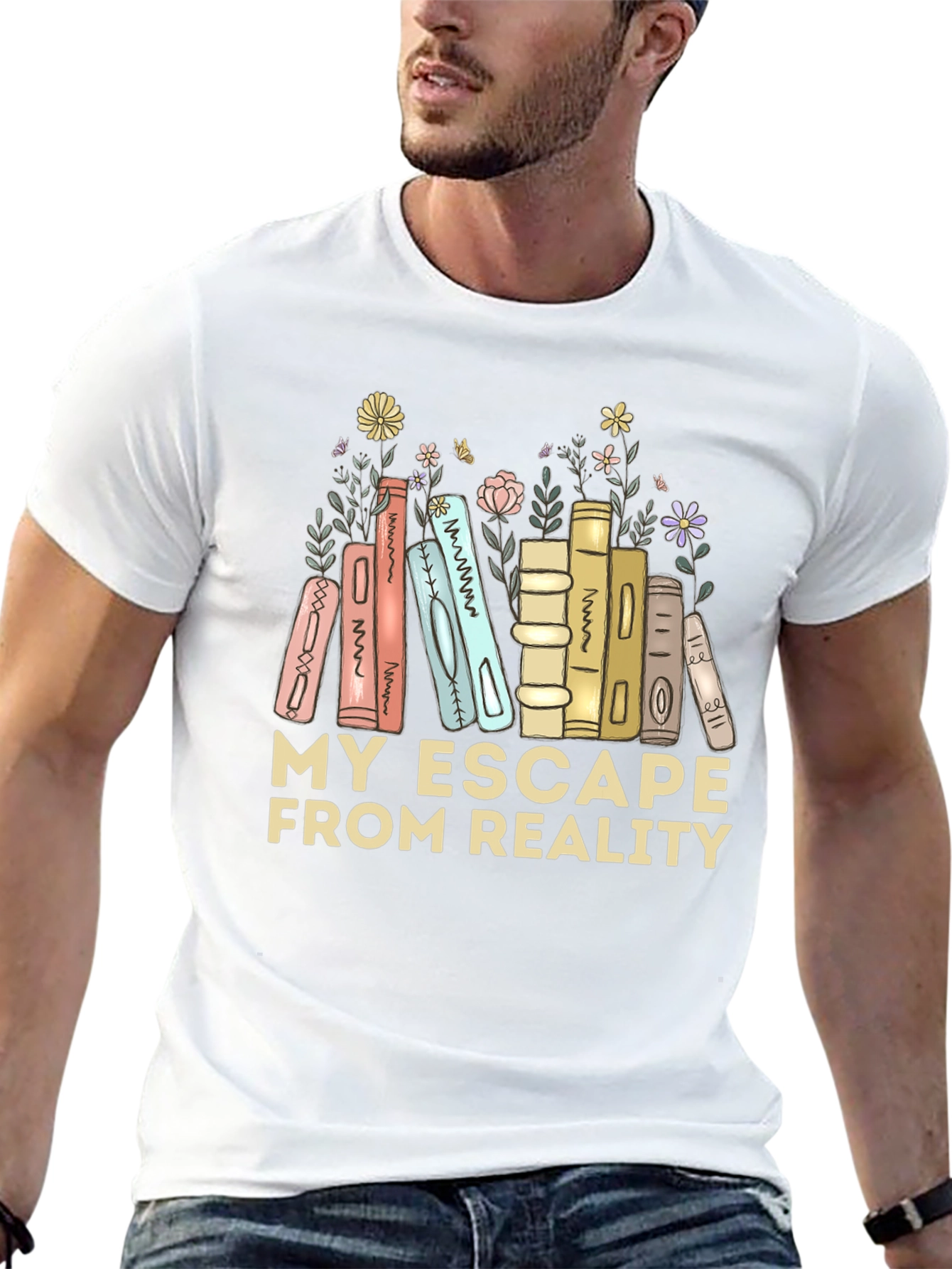 My Escape From Reality T-Shirt - Book Lover Tee