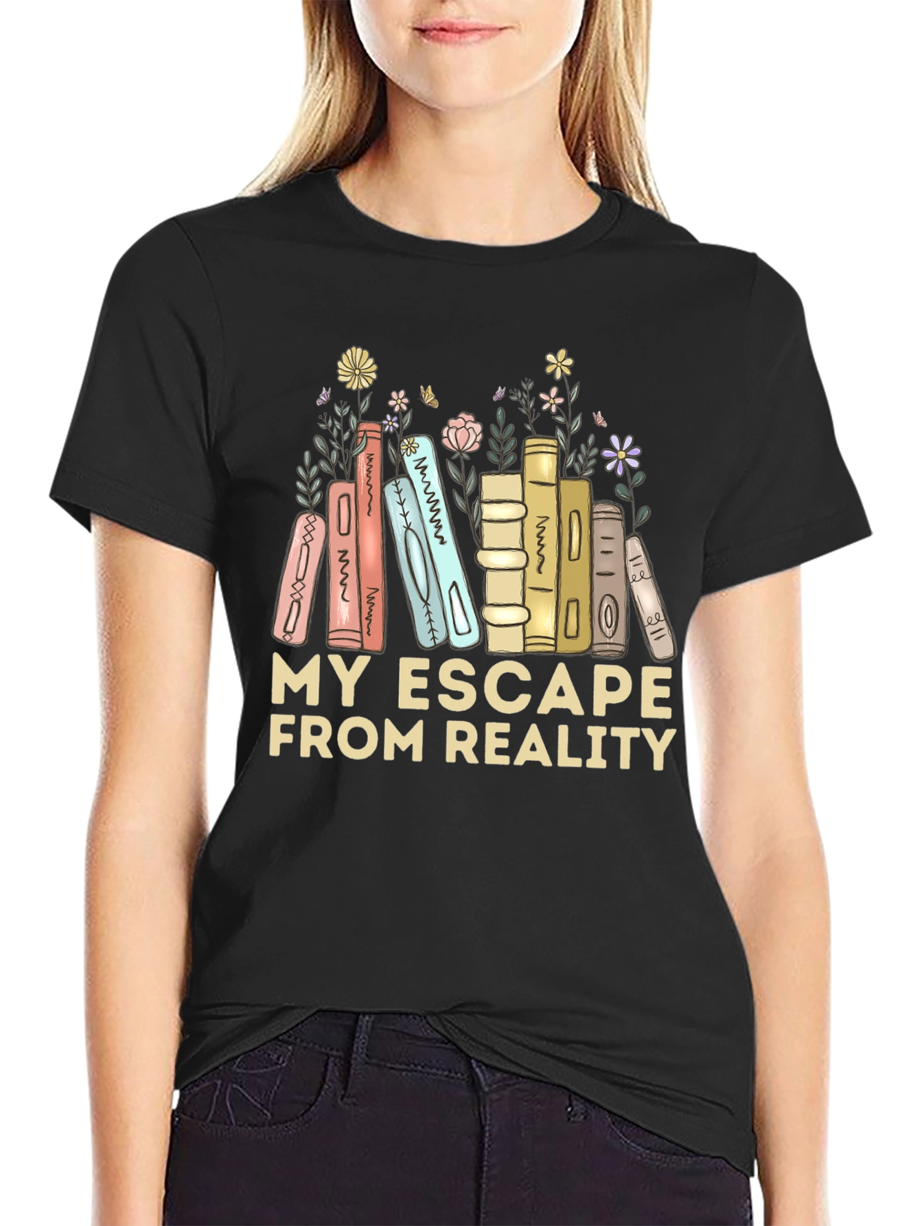 My Escape From Reality T-Shirt - Book Lover Tee