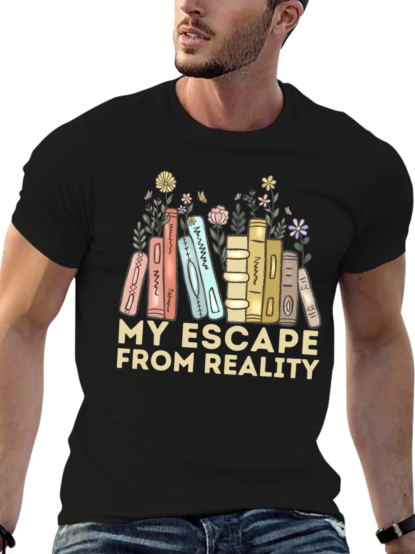 My Escape From Reality T-Shirt - Book Lover Tee
