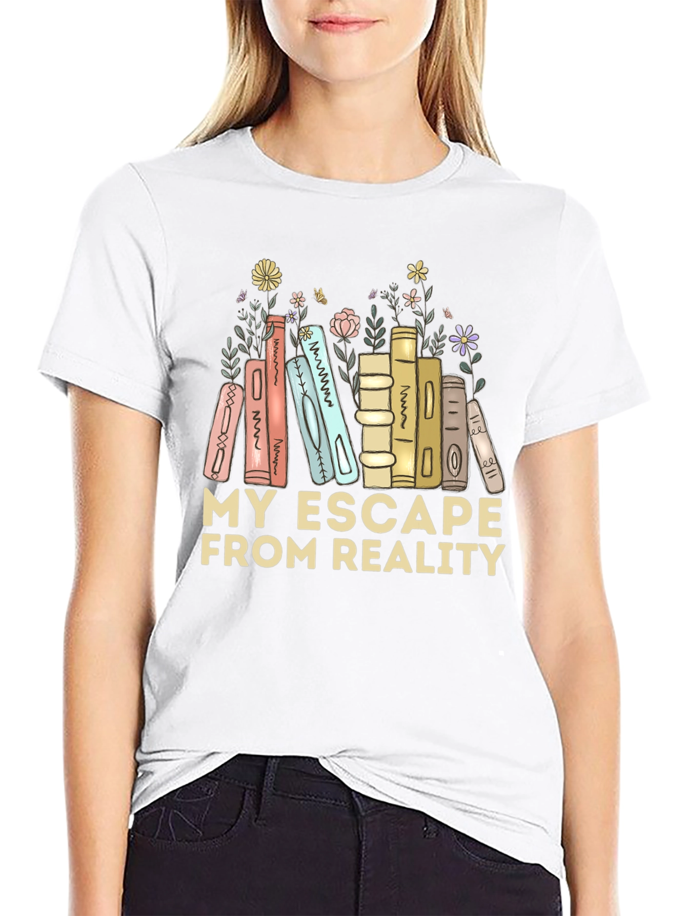 My Escape From Reality T-Shirt - Book Lover Tee