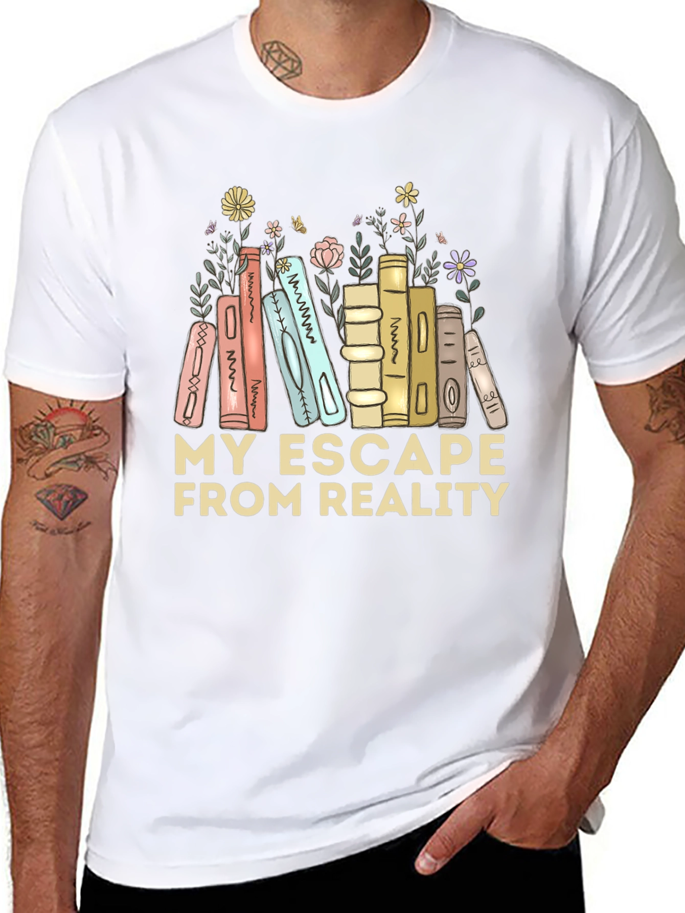 My Escape From Reality T-Shirt - Book Lover Tee