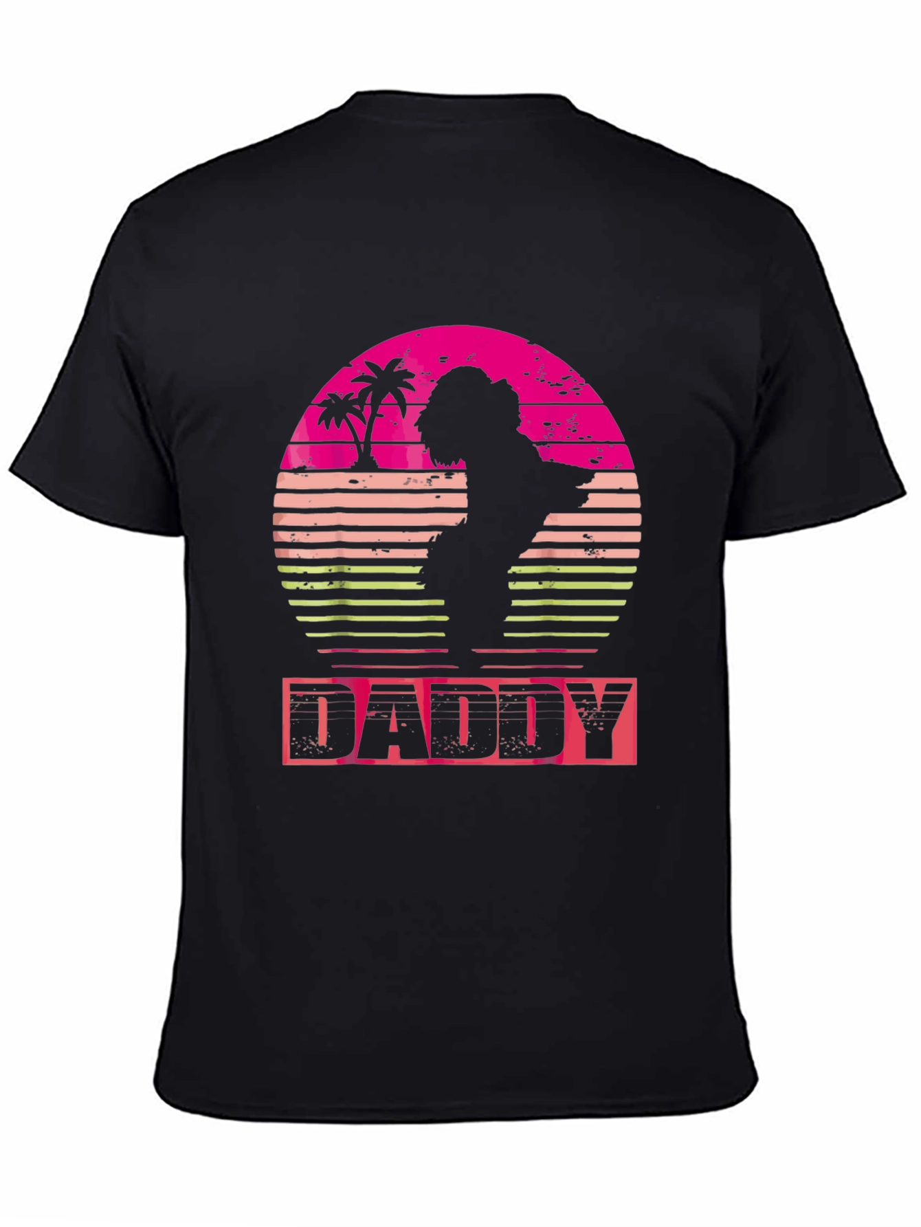 Retro Sunset Daddy T-Shirt - Fathers Day Gift