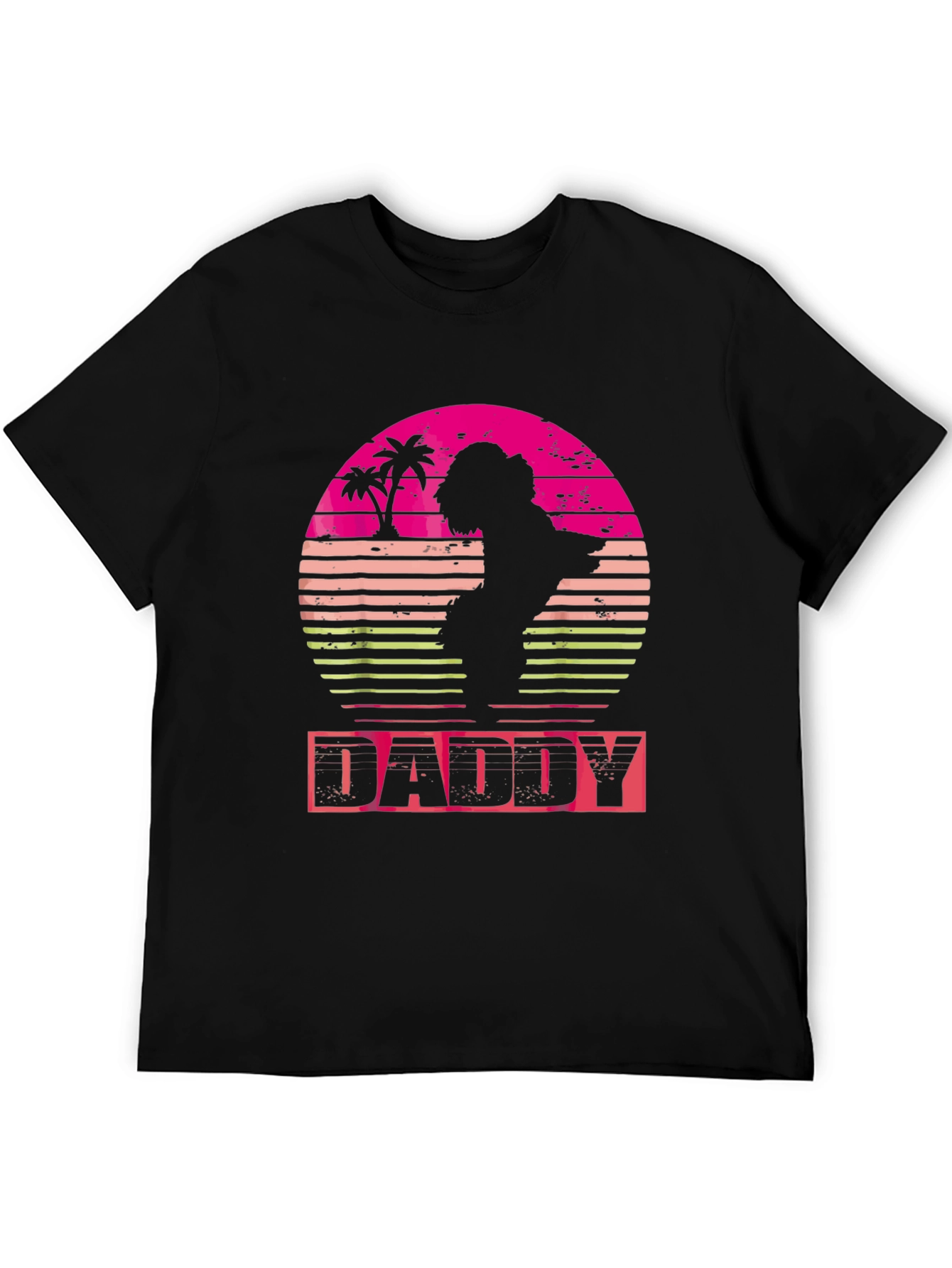 Retro Sunset Daddy T-Shirt - Fathers Day Gift
