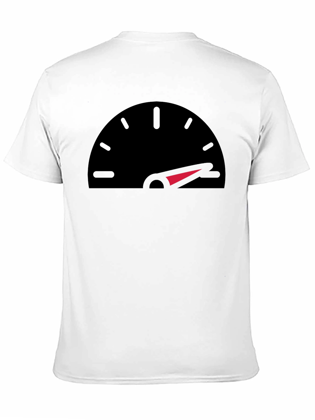 Speedometer Graphic Black T-Shirt