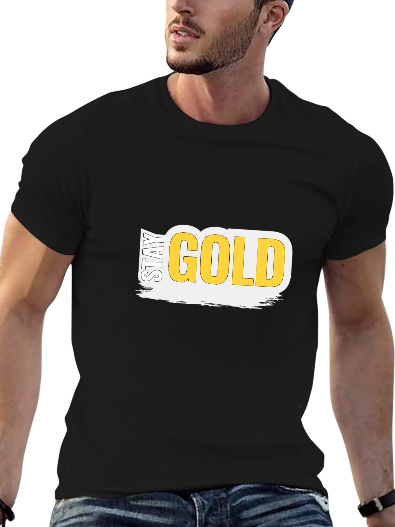 Stay Gold T-Shirt - Classic Short Sleeve Tee