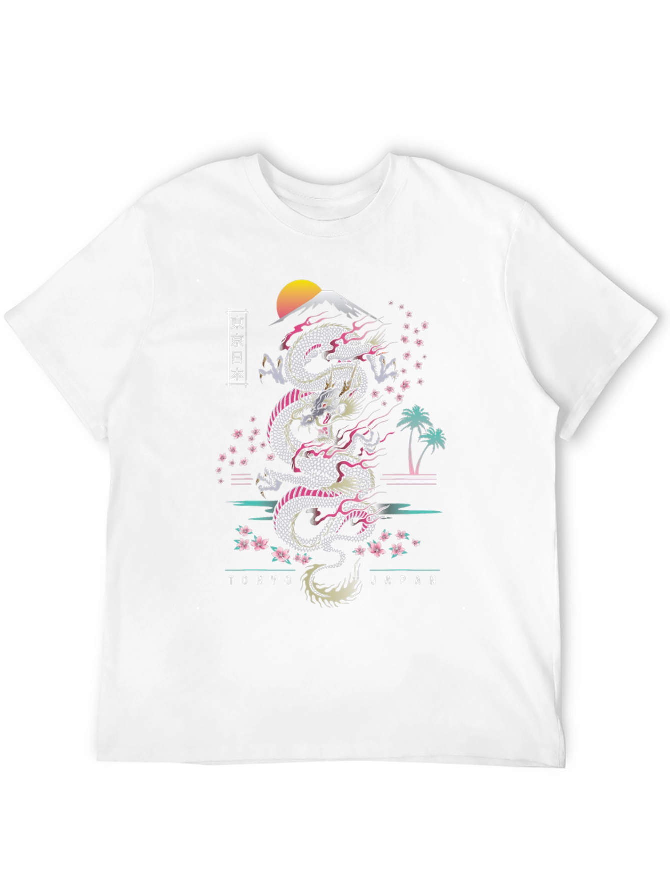 Tokyo Japan Dragon Graphic Tee