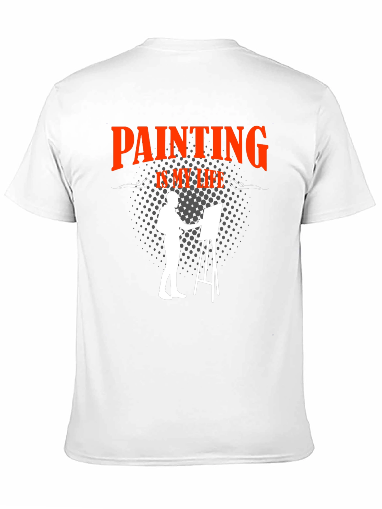 Painting is My Life Black T-Shirt