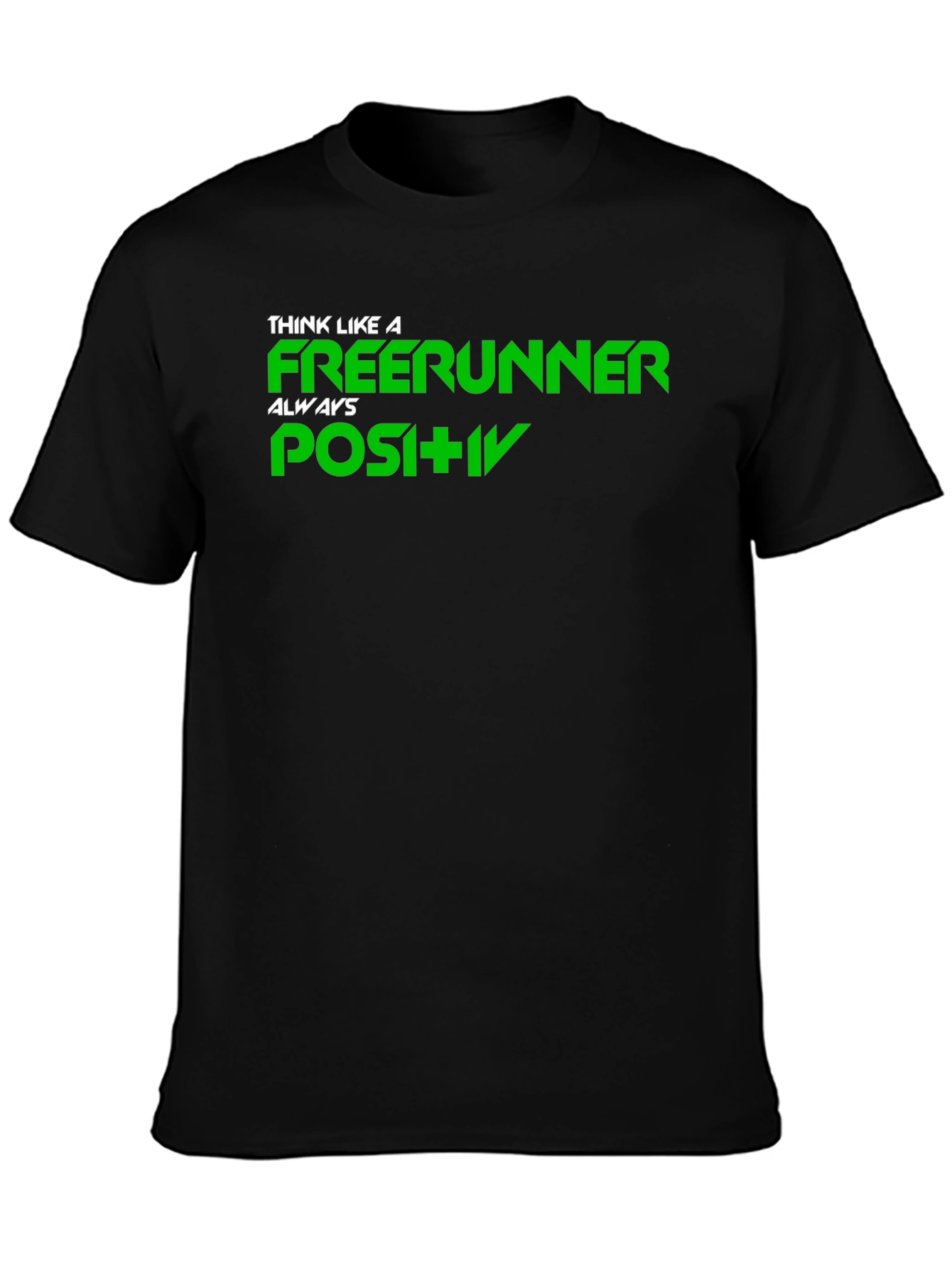 Freerunner Positive Mindset Black T-Shirt