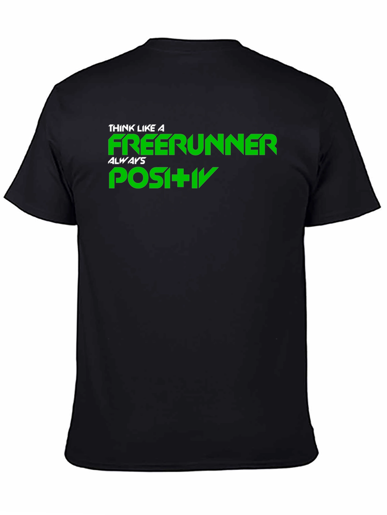 Freerunner Positive Mindset Black T-Shirt