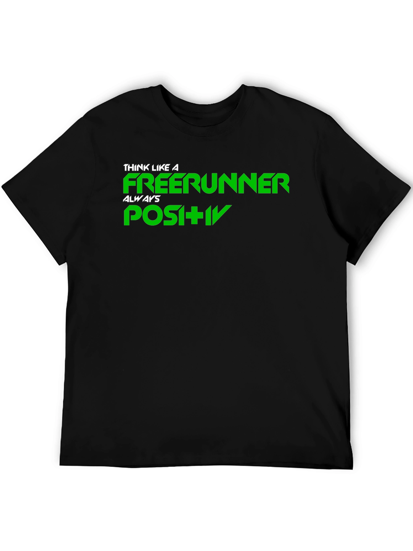 Freerunner Positive Mindset Black T-Shirt