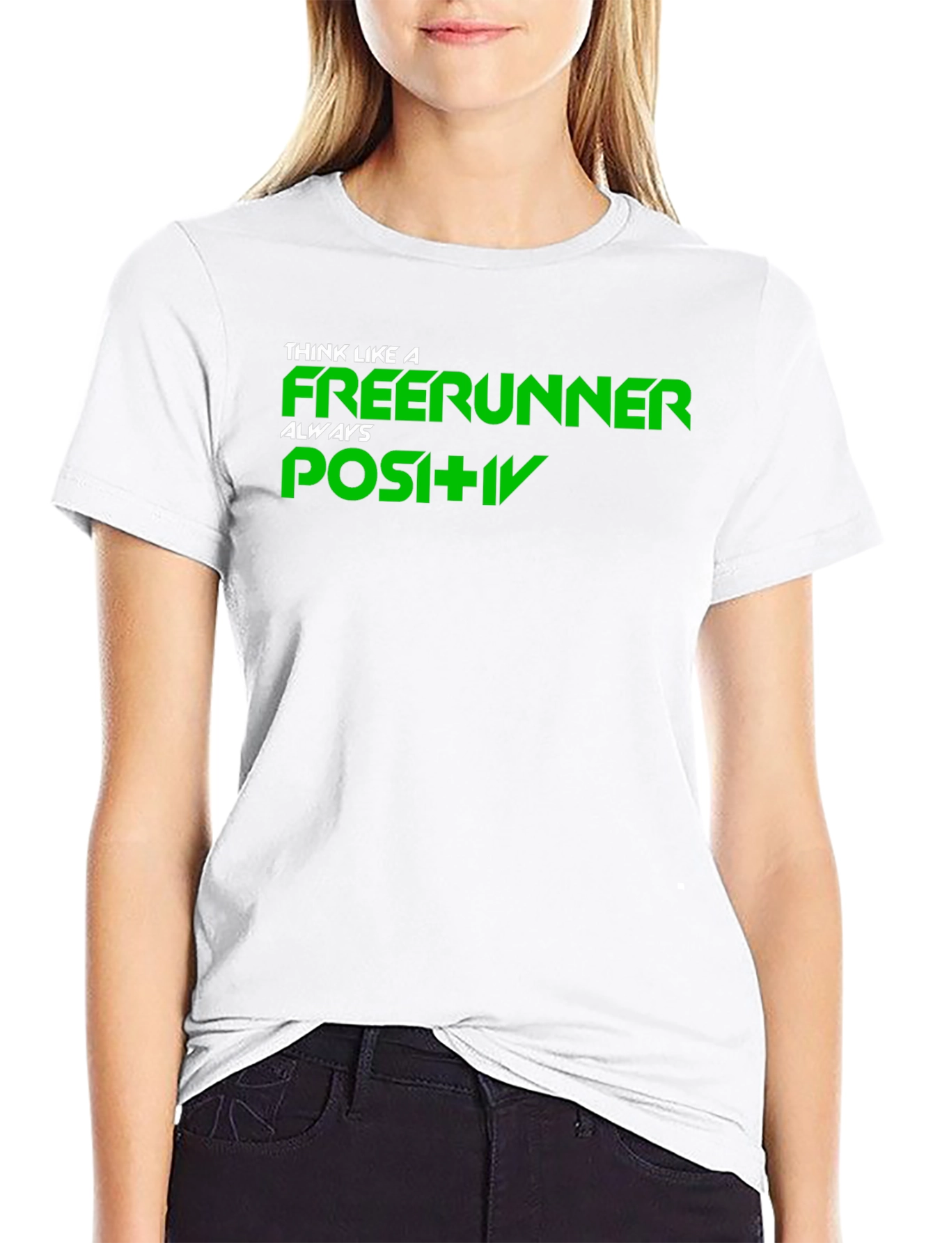 Freerunner Positive Mindset Black T-Shirt
