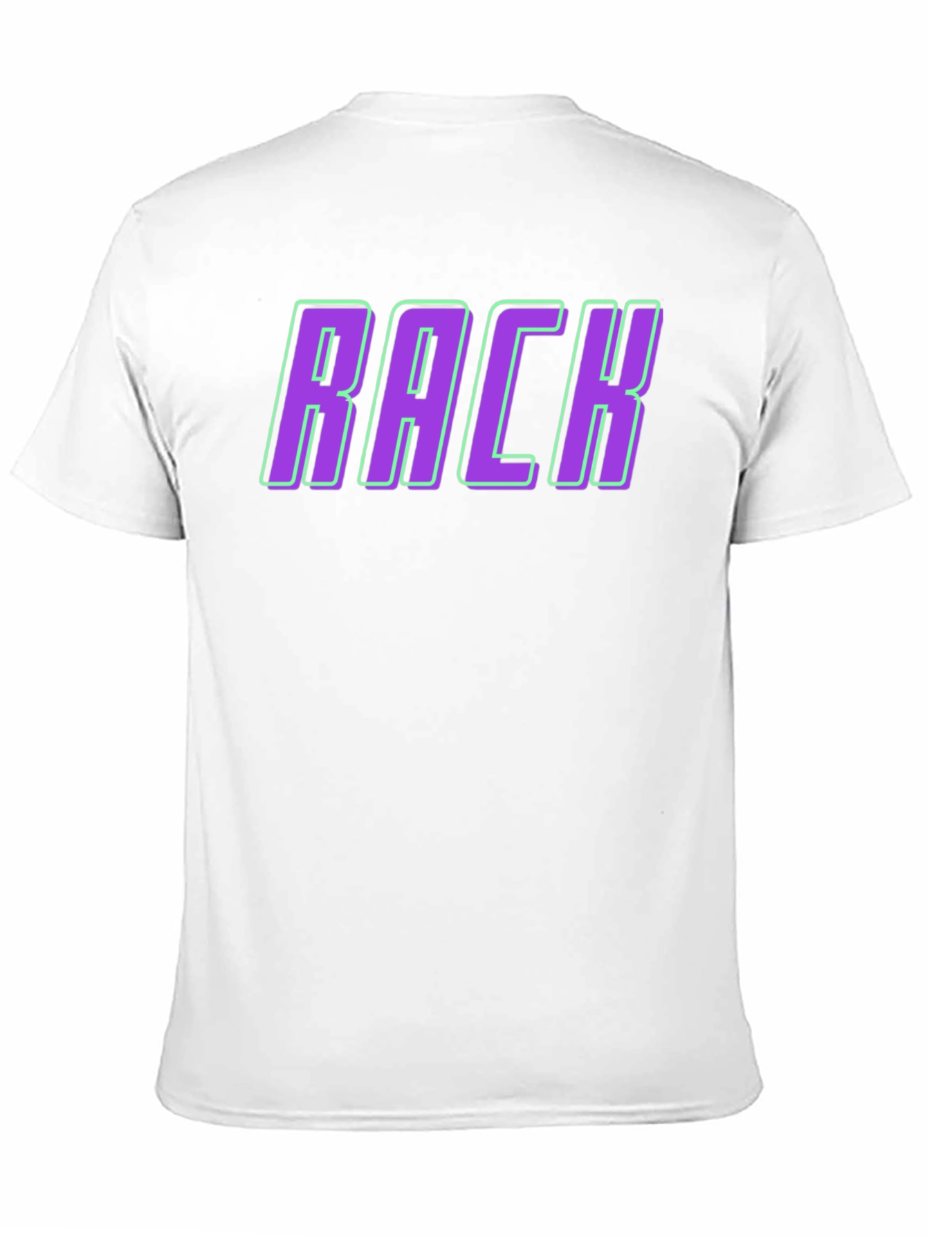 RACK Graphic Tee - Stylish Streetwear for Men