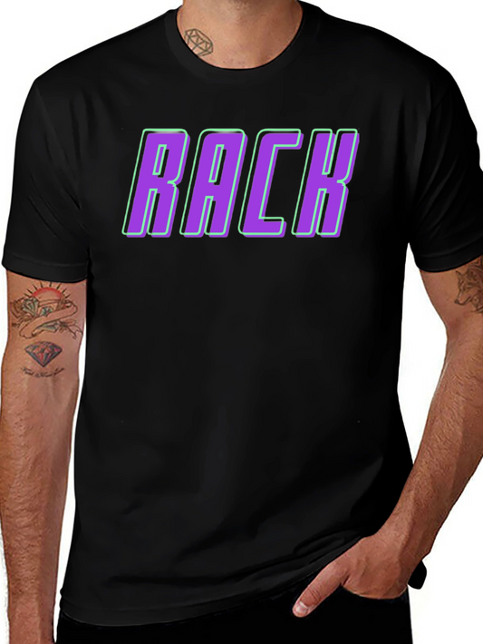 RACK Graphic Tee - Stylish Streetwear for Men