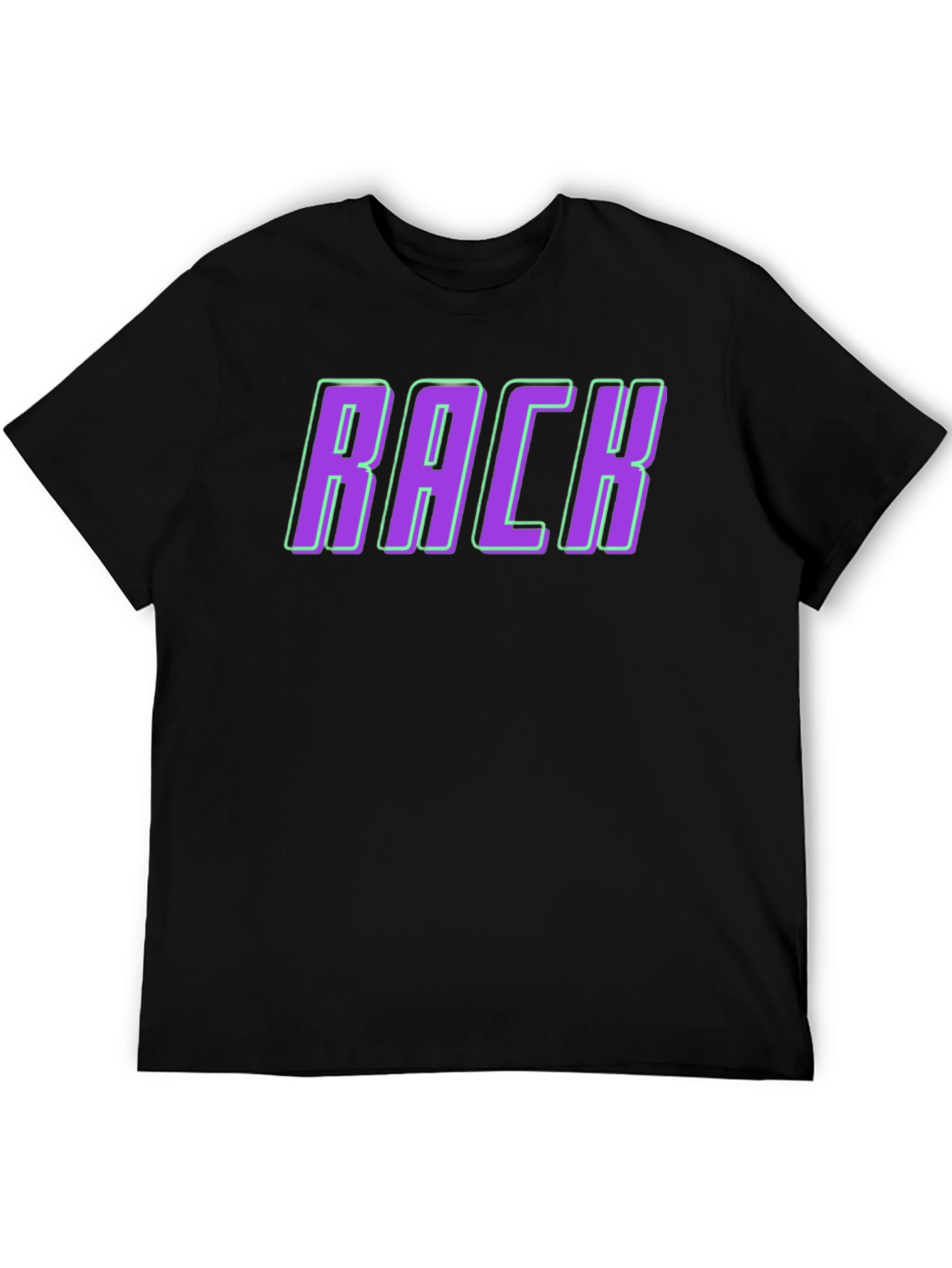 RACK Graphic Tee - Stylish Streetwear for Men