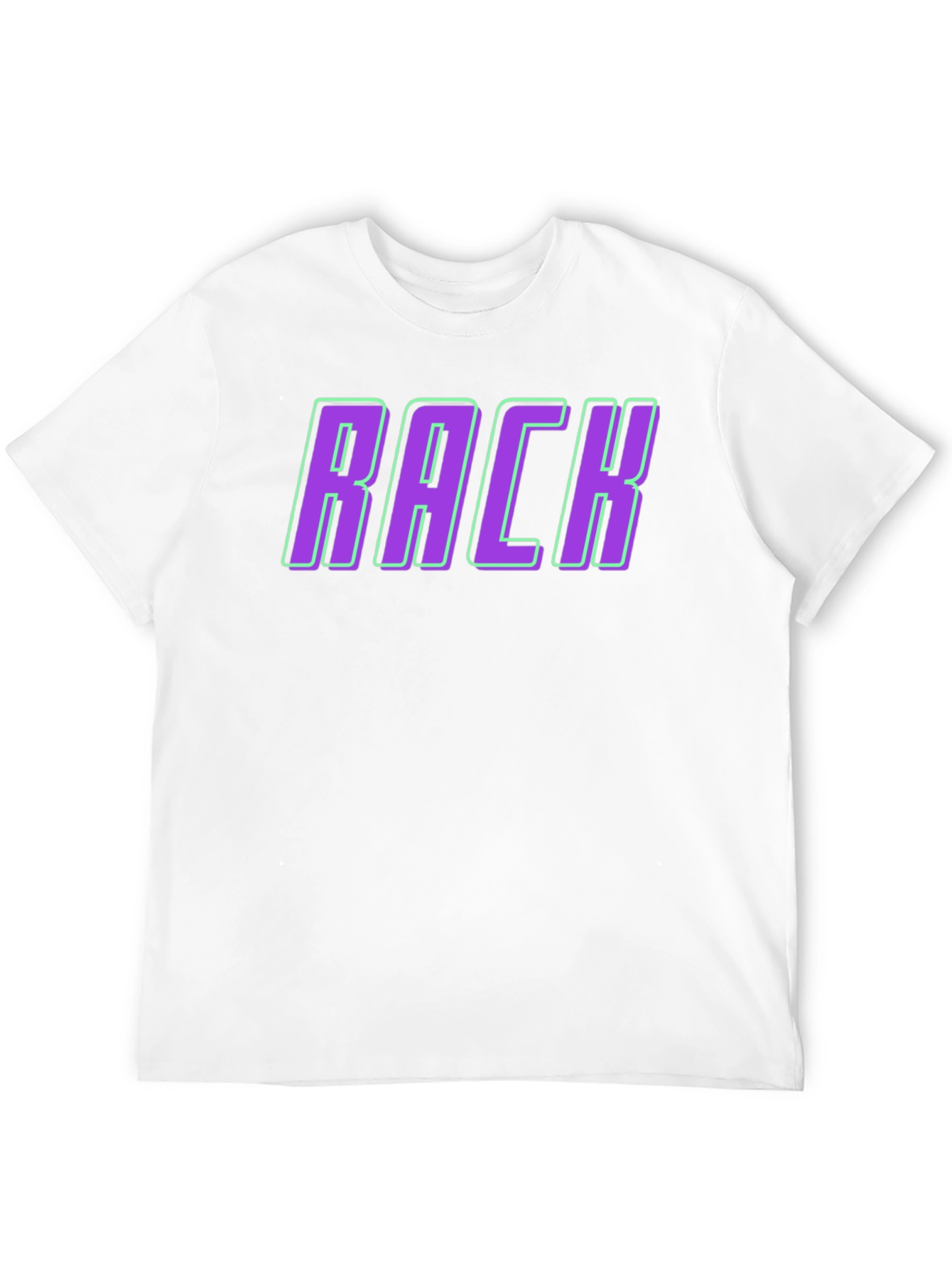 RACK Graphic Tee - Stylish Streetwear for Men