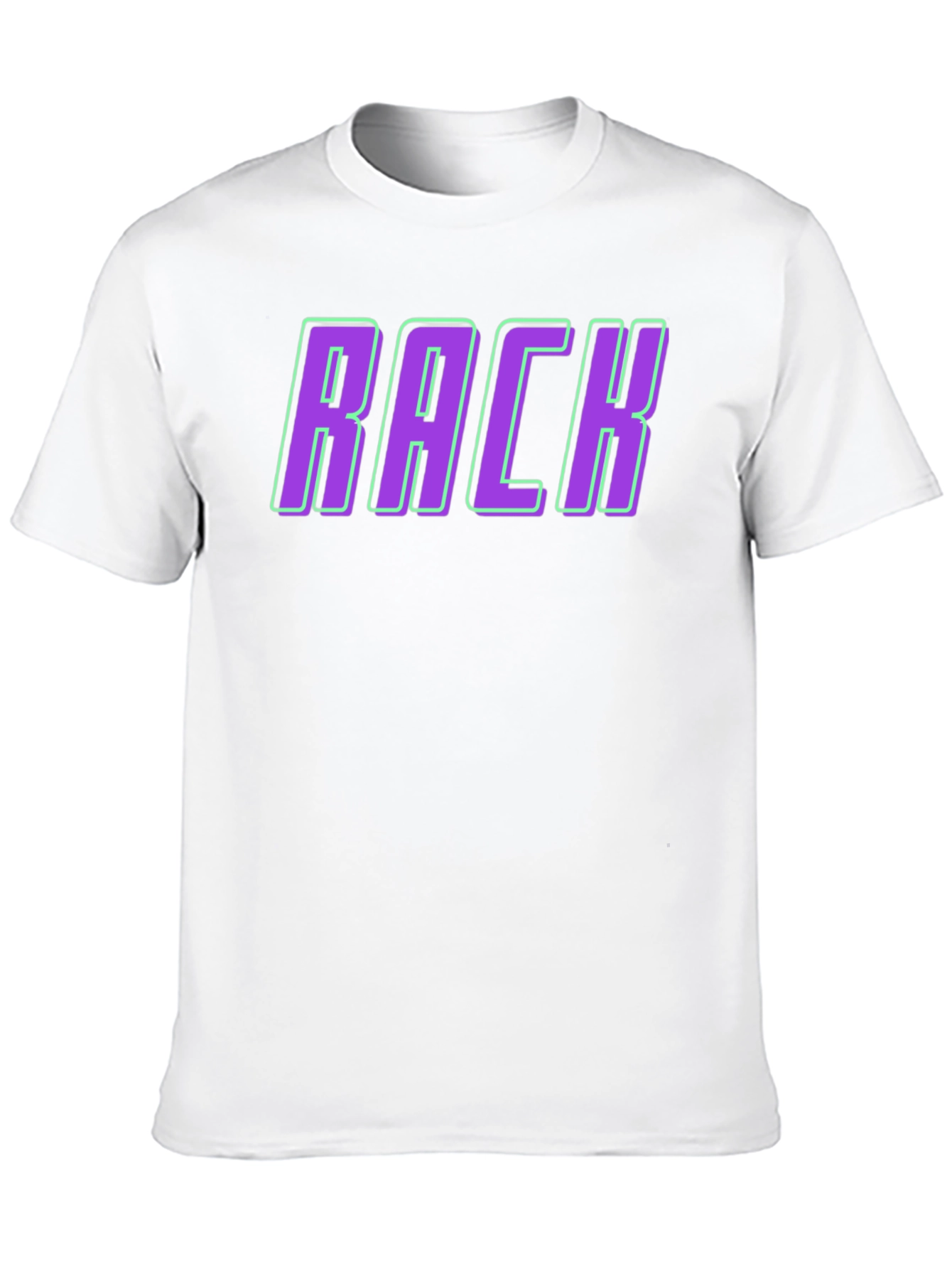 RACK Graphic Tee - Stylish Streetwear for Men