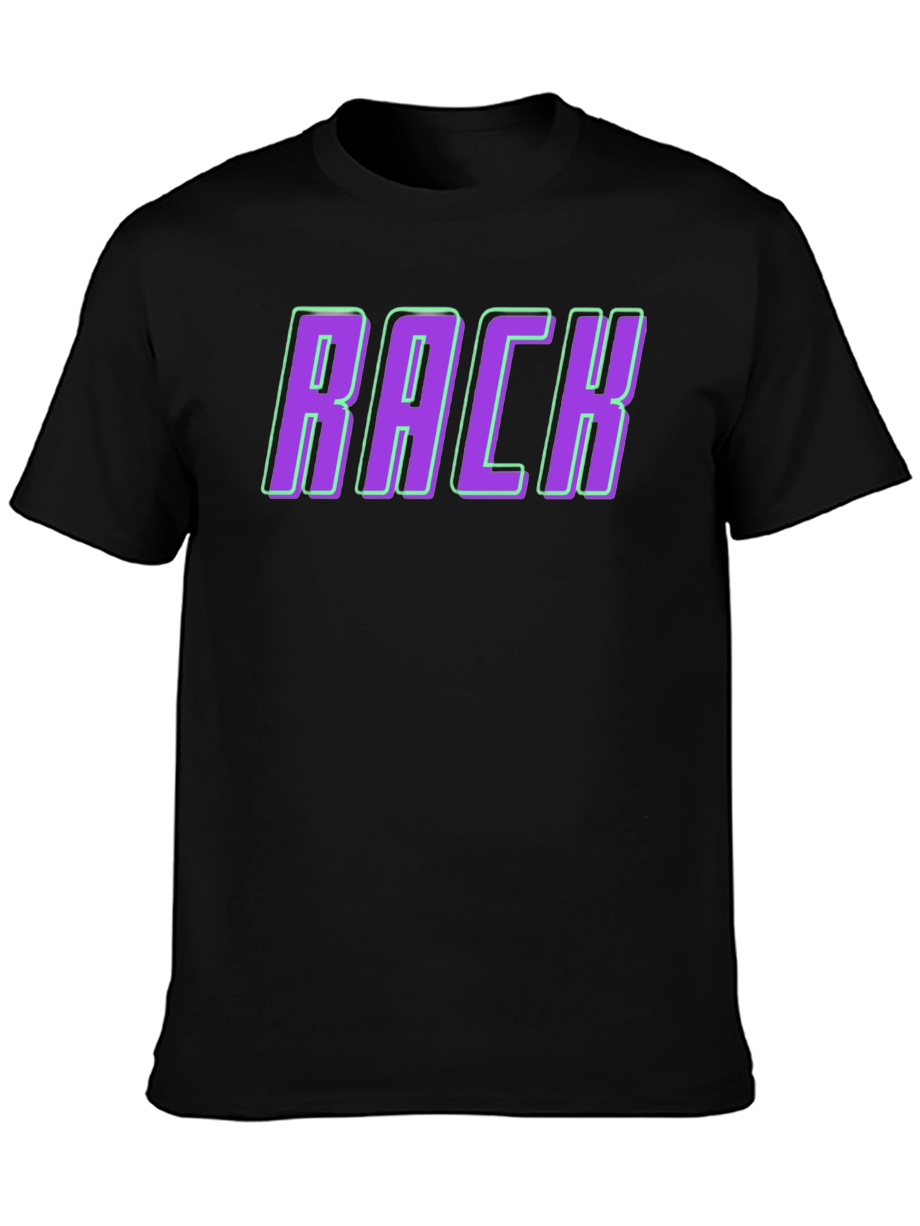 RACK Graphic Tee - Stylish Streetwear for Men