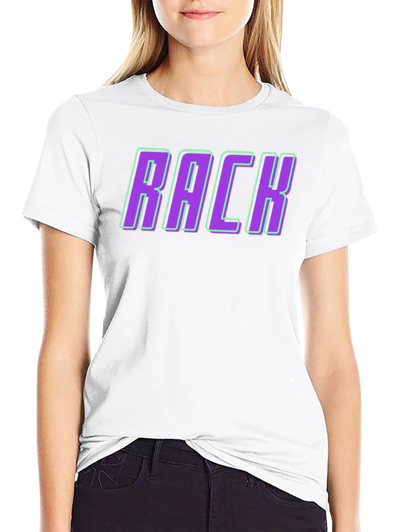 RACK Graphic Tee - Stylish Streetwear for Men