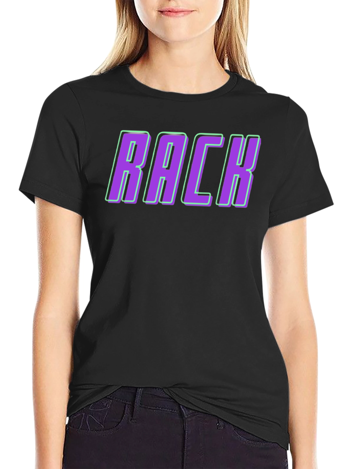 RACK Graphic Tee - Stylish Streetwear for Men