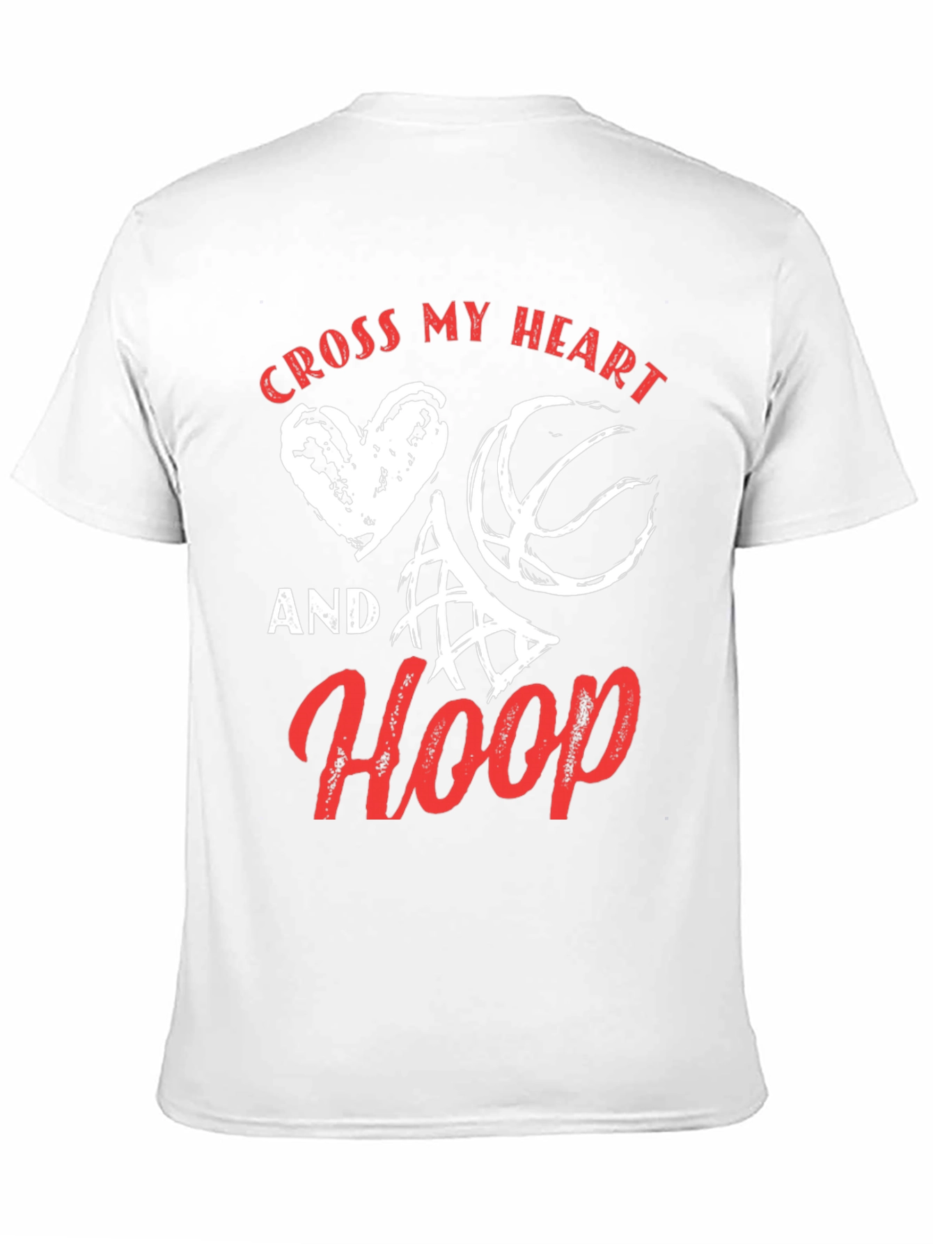 Cross My Heart And Hoop Graphic Tee