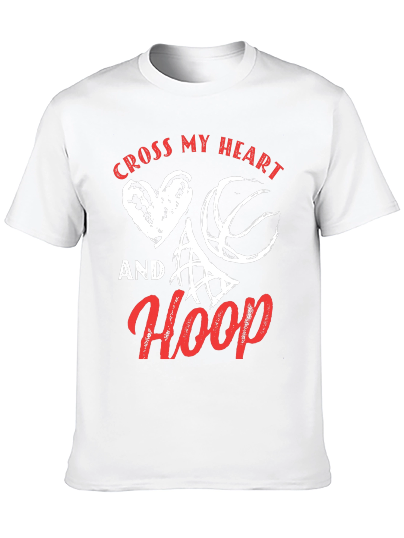 Cross My Heart And Hoop Graphic Tee