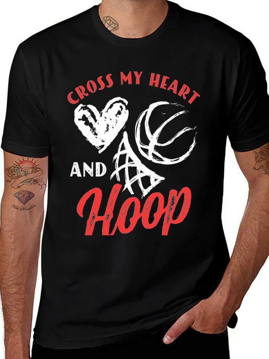 Cross My Heart And Hoop Graphic Tee