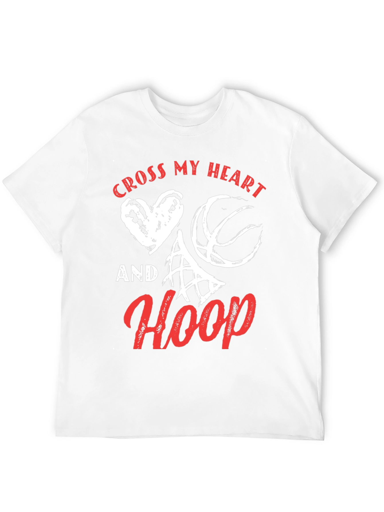 Cross My Heart And Hoop Graphic Tee