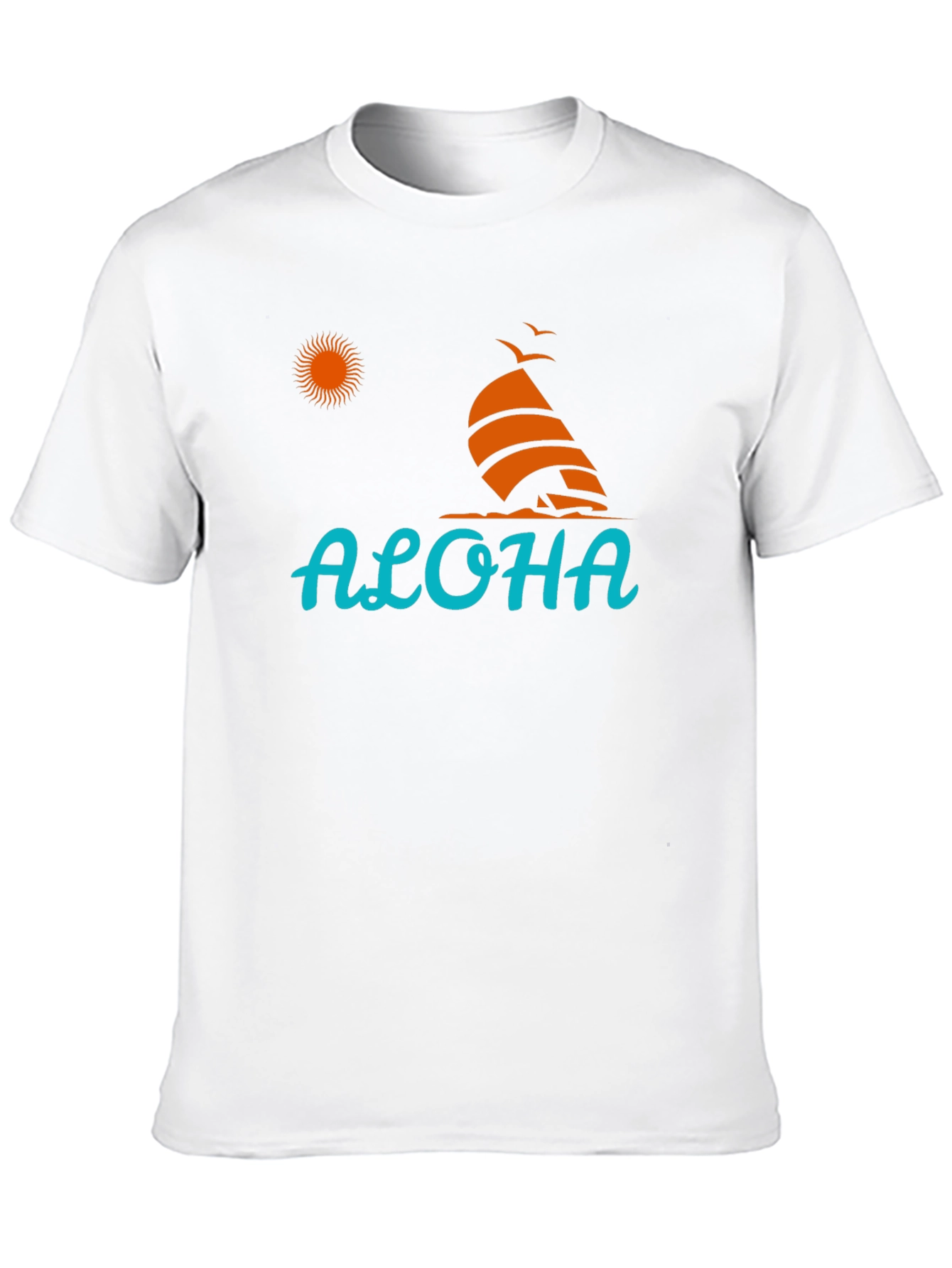 Aloha Graphic Tee - Black - Tropical Vibe