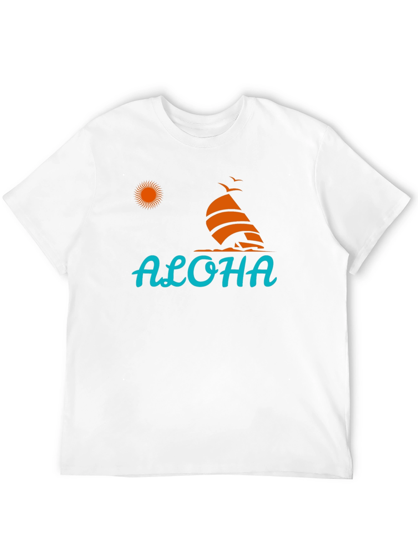 Aloha Graphic Tee - Black - Tropical Vibe