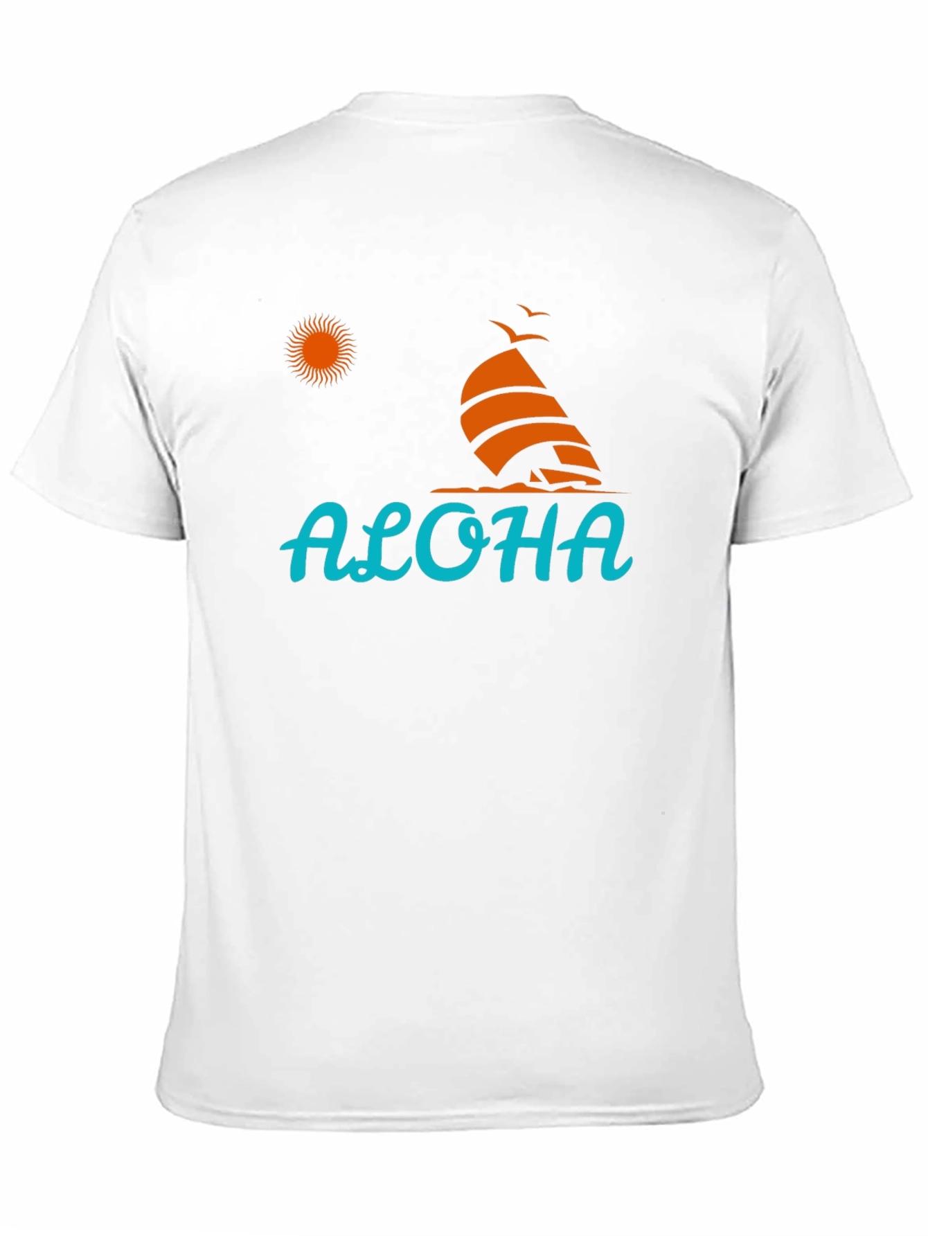 Aloha Graphic Tee - Black - Tropical Vibe