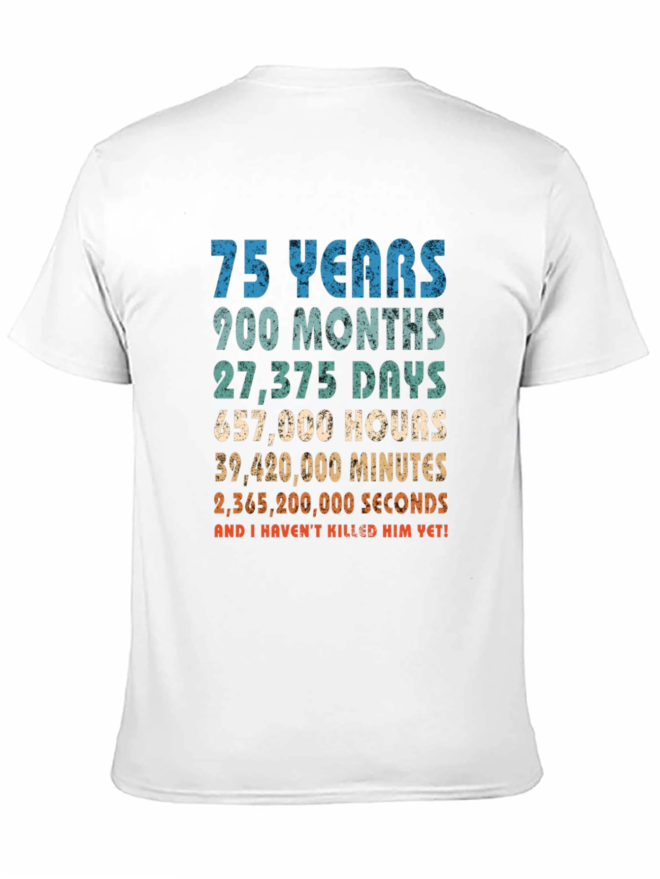 75 Years Funny Anniversary T-Shirt