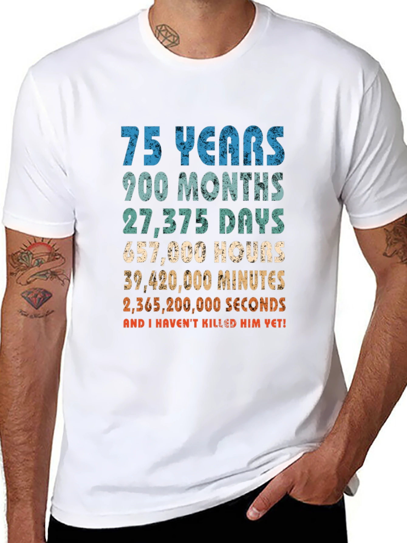 75 Years Funny Anniversary T-Shirt