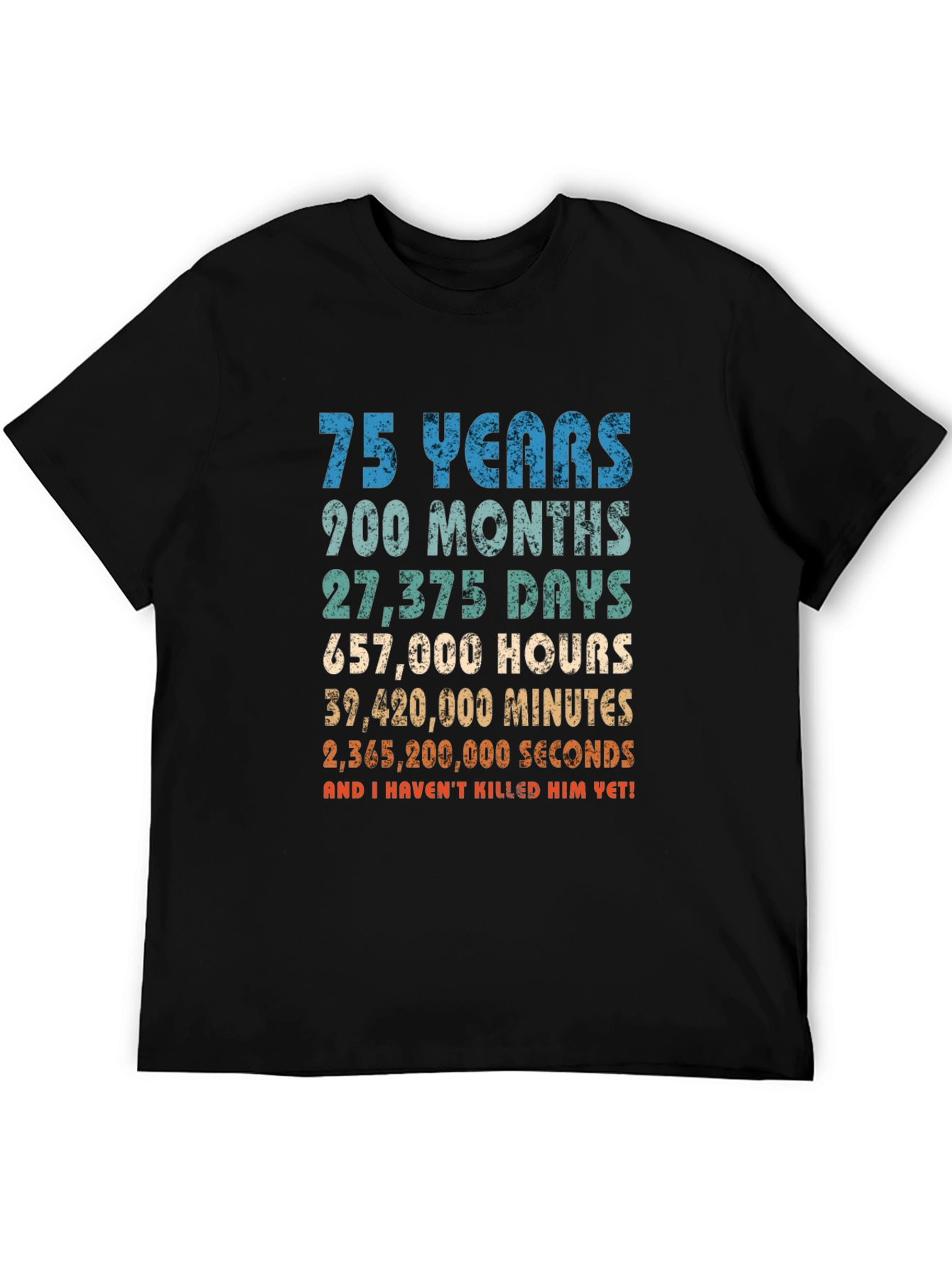 75 Years Funny Anniversary T-Shirt