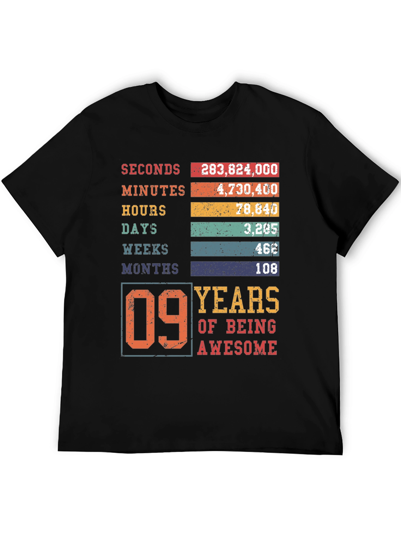 9th Birthday Awesome T-Shirt